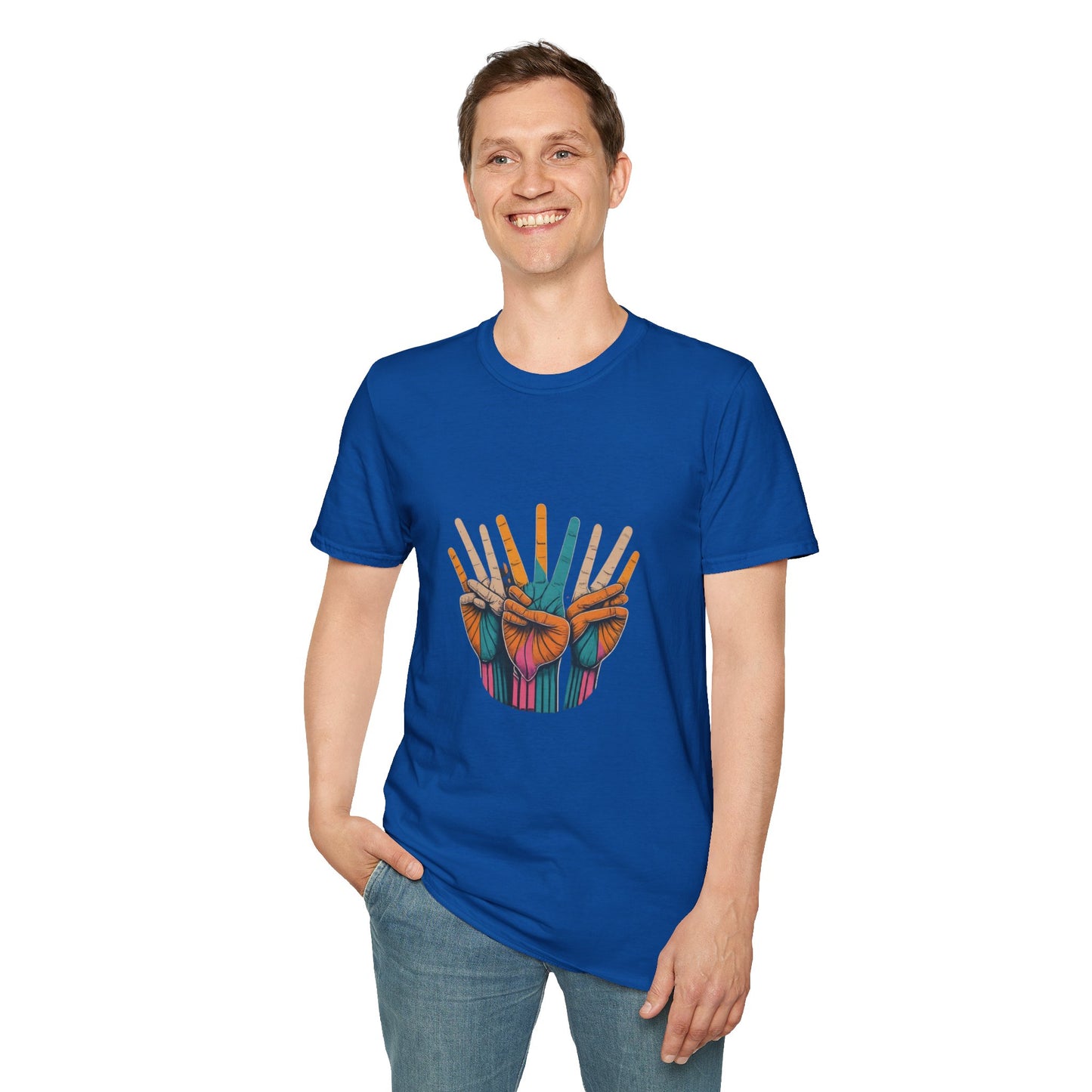 Finger Fun Unisex Softstyle T-Shirt