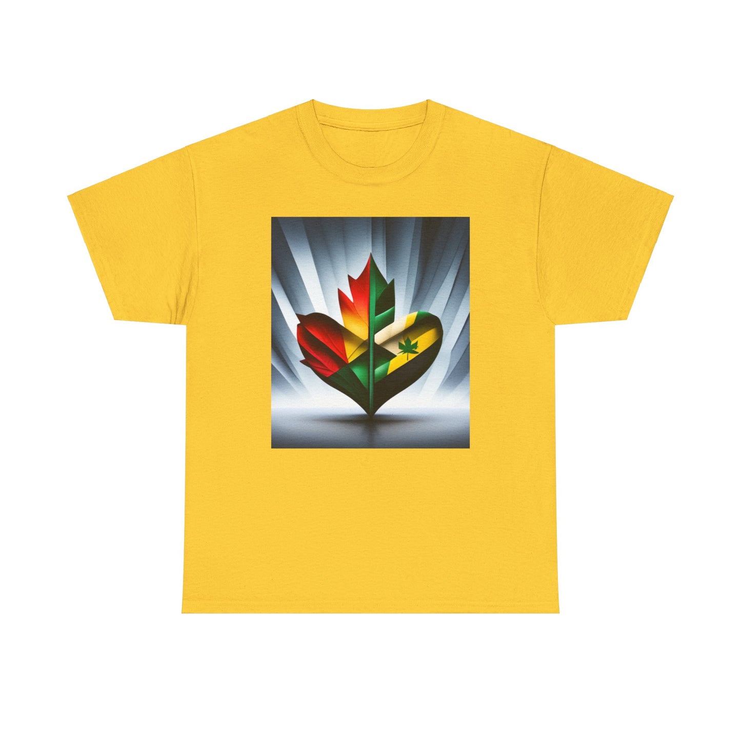 ¡Representa tu herencia con comodidad! 🇯🇲 Camiseta unisex de algodón pesado