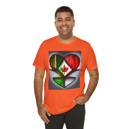 Eh to the World, Ya Mon! T-Shirt | Jamaican-Canadian Pride