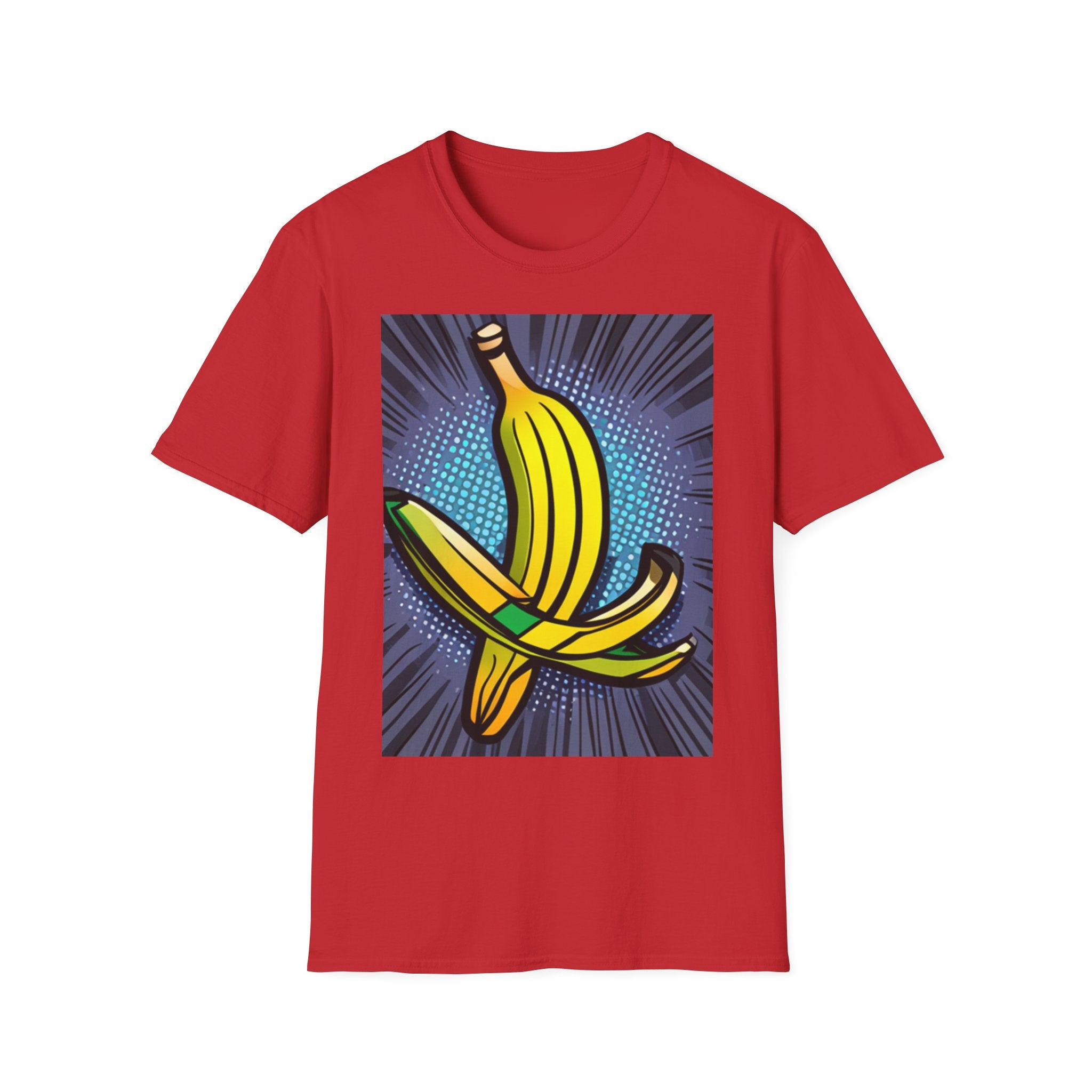 Camiseta unisex Softstyle de piel de plátano