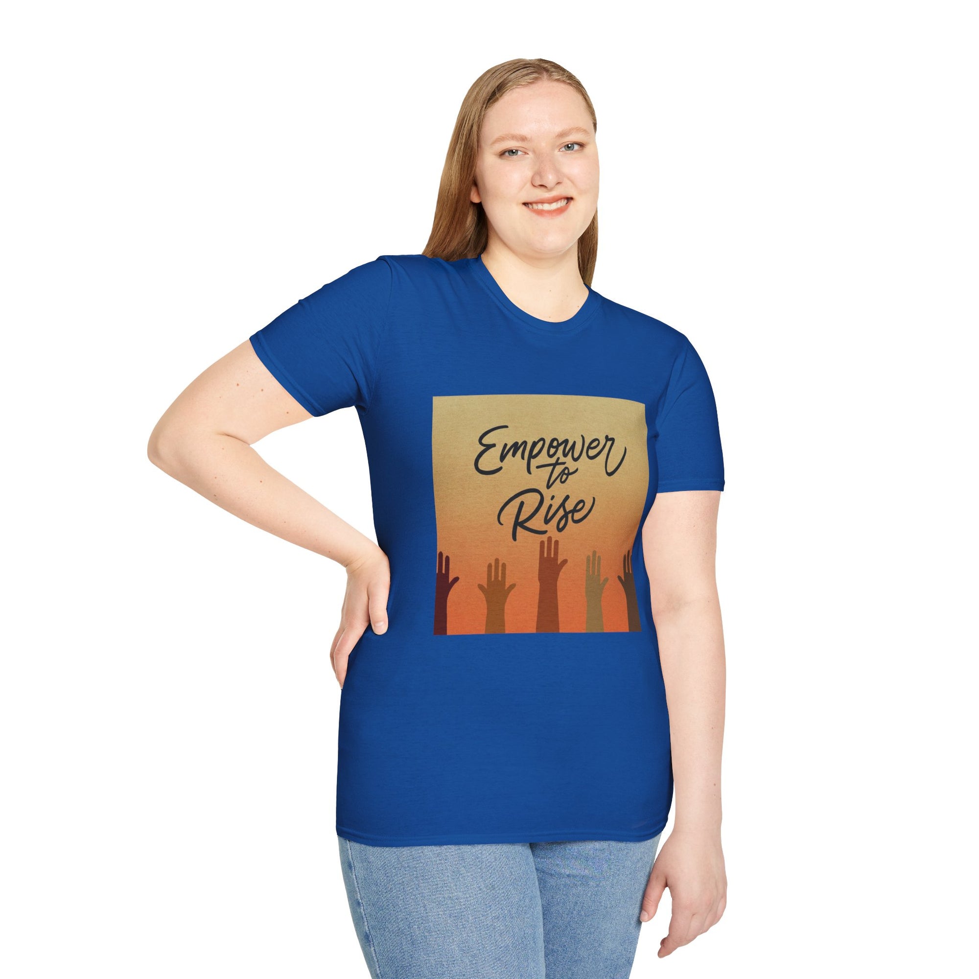 empoderar para levantarse Camiseta unisex Softstyle