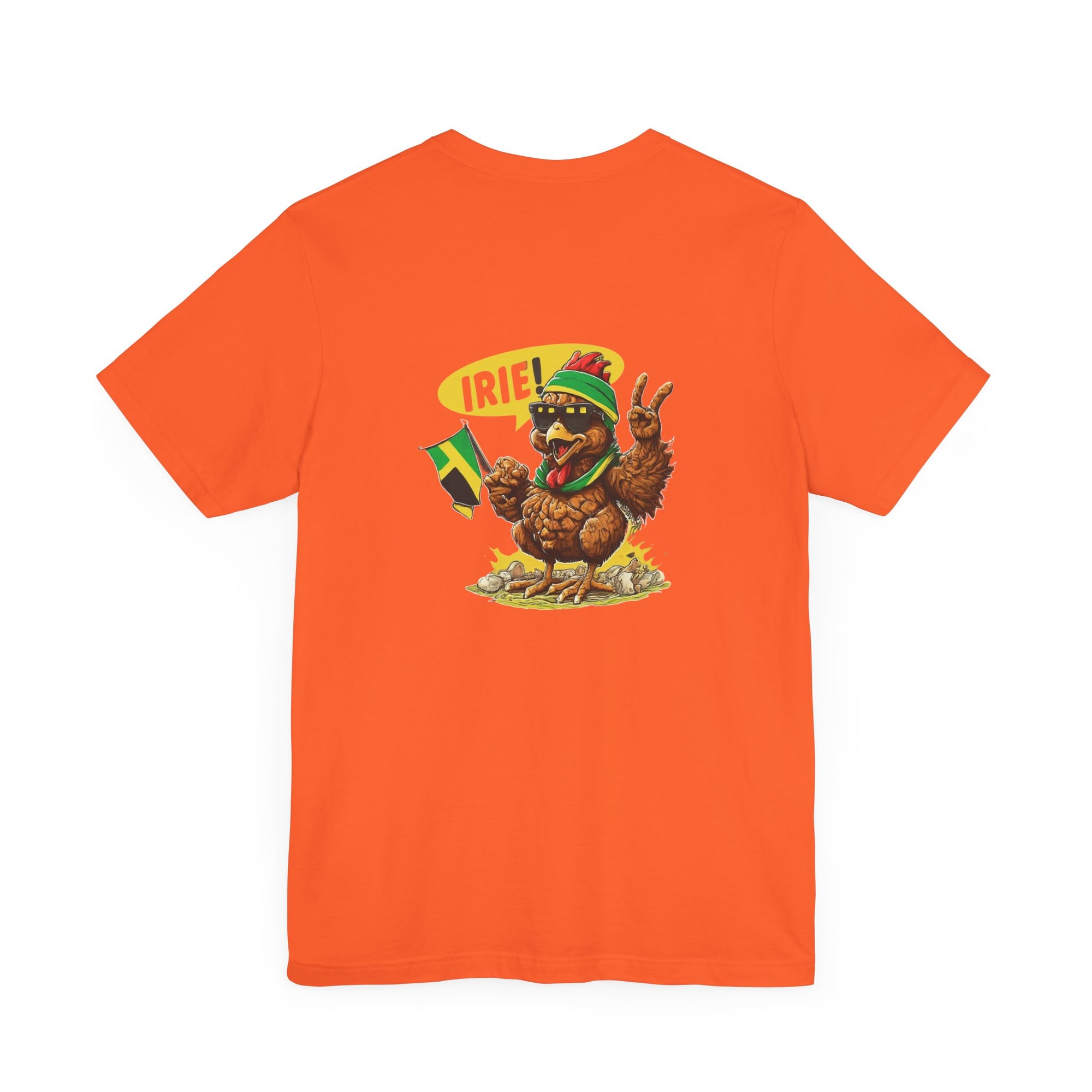 Esta camiseta de manga corta de punto unisex es perfecta tanto para hombres como para mujeres.