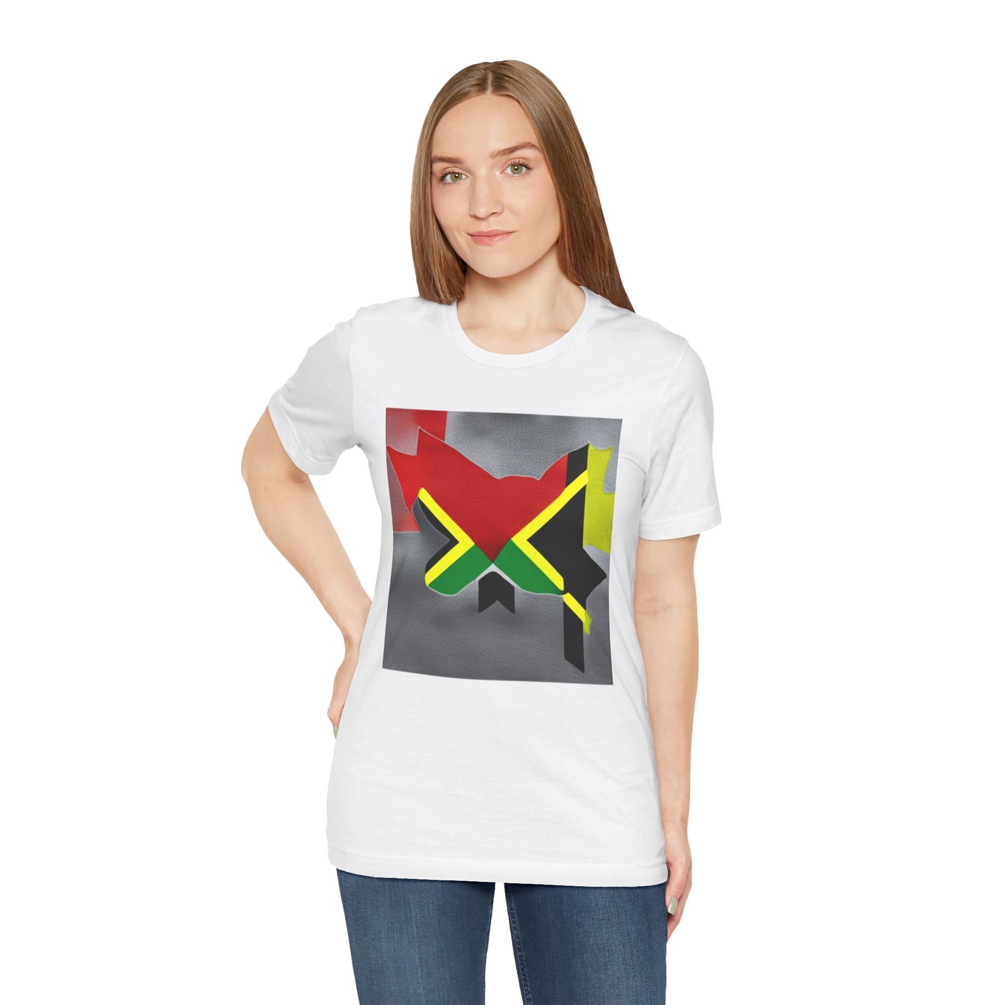 Unisex Jersey Short Sleeve Tee for Jamaicans-Canadians