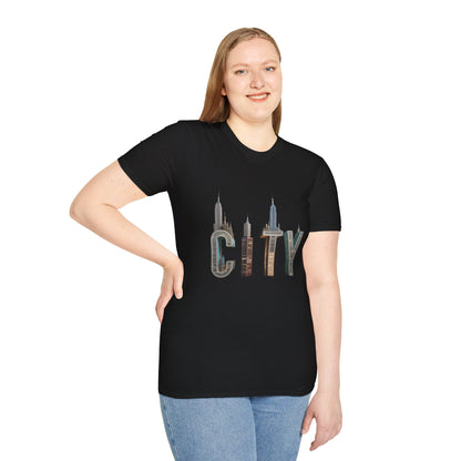 Unisex Softstyle  city t shirt