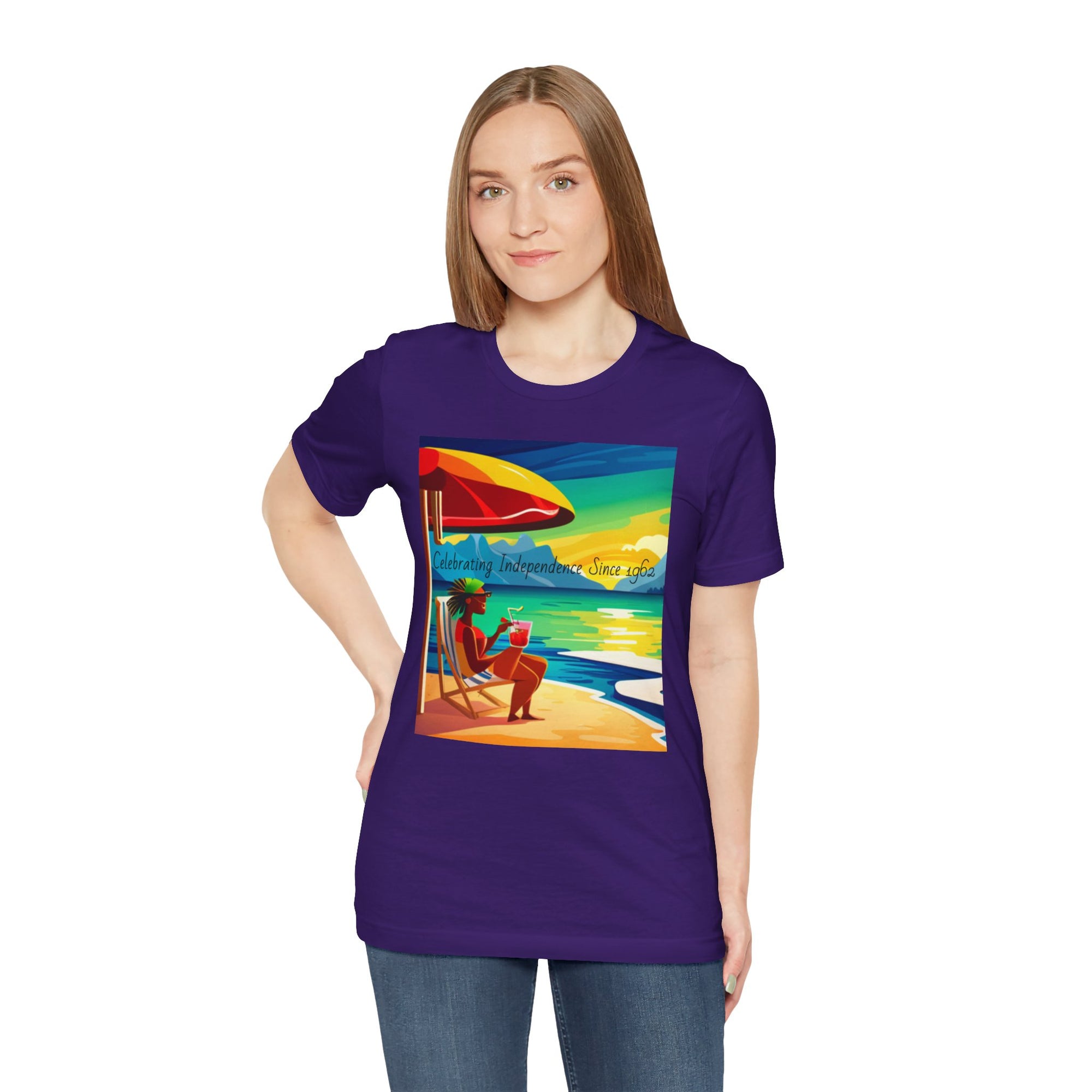 1962 Camiseta de manga corta unisex Jersey