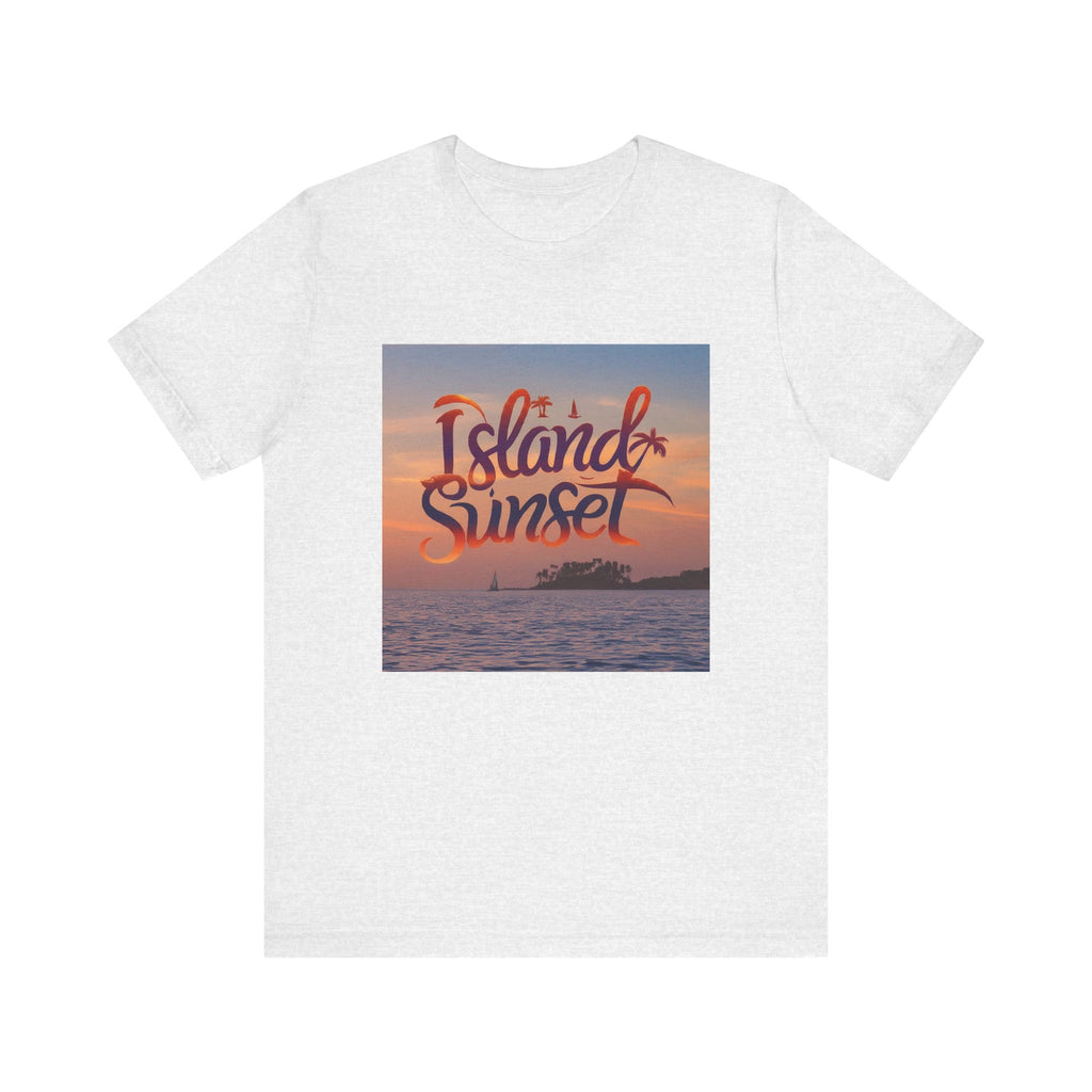 Islands sunset Unisex Jersey Short Sleeve Tee