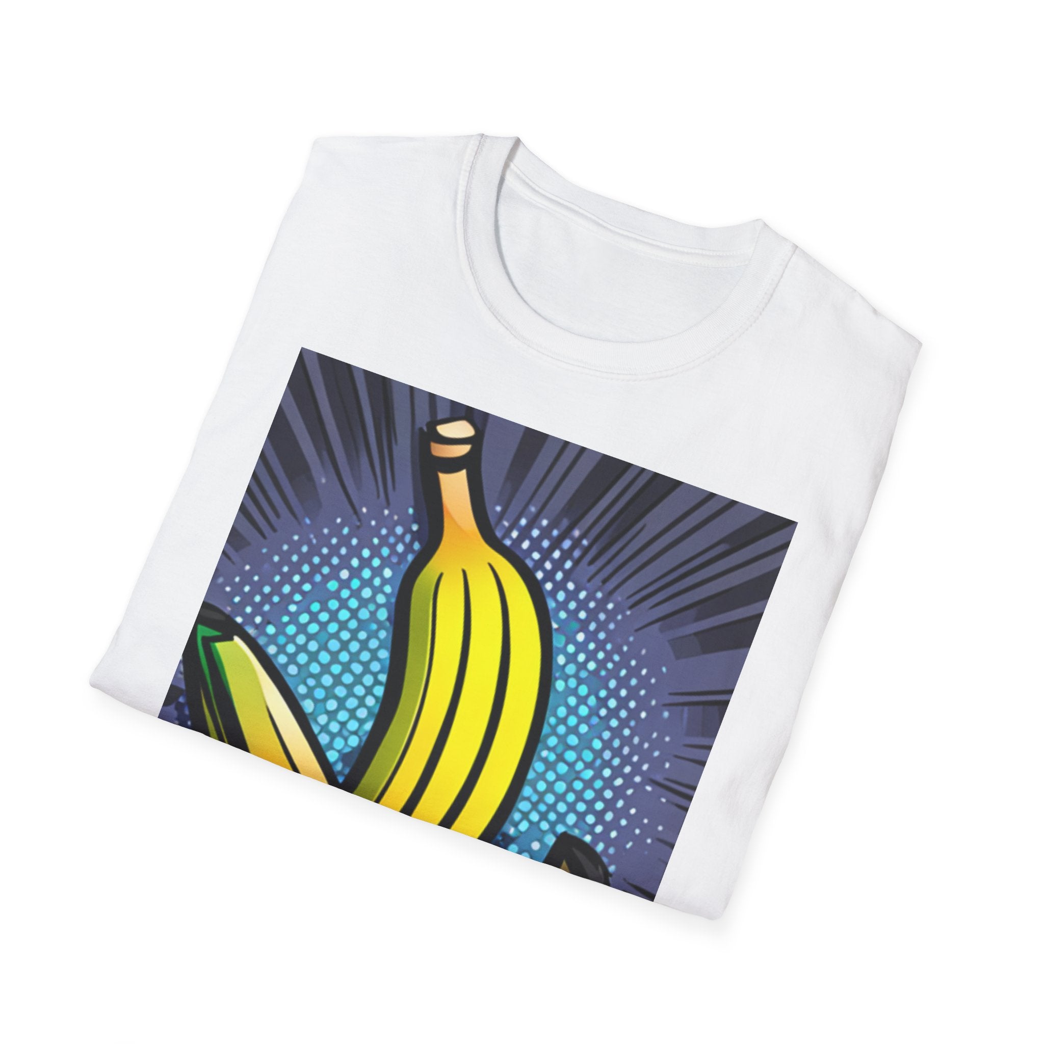 Camiseta unisex Softstyle de piel de plátano
