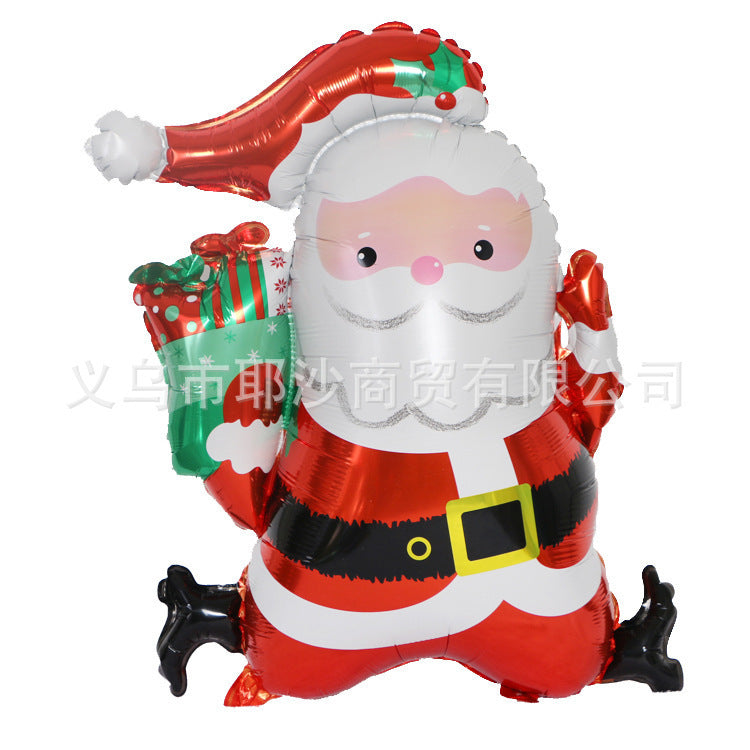 Christmas decoration aluminum film balloon