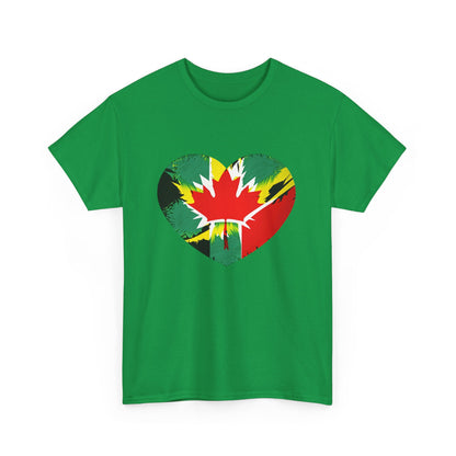 Jamaican-Canadian pride: Unisex Heavy Cotton Tee