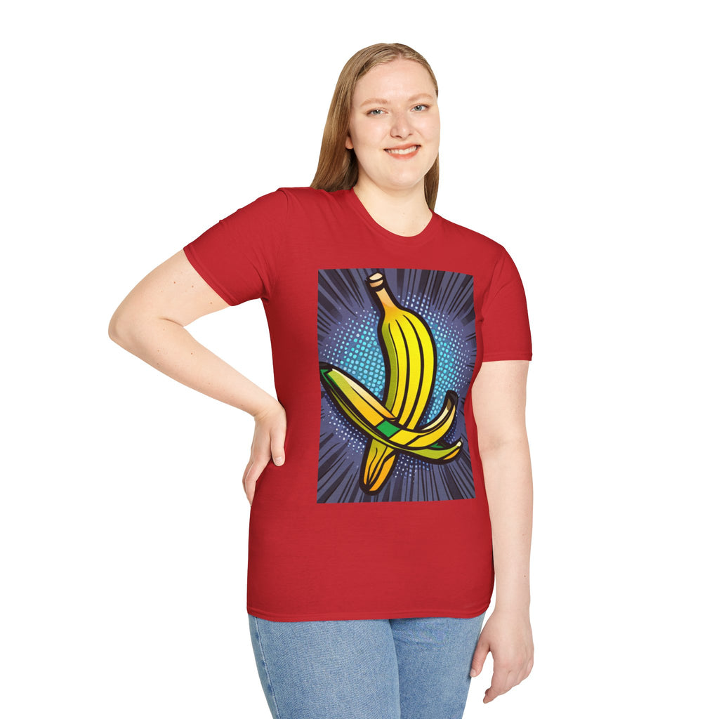 Camiseta unisex Softstyle de piel de plátano