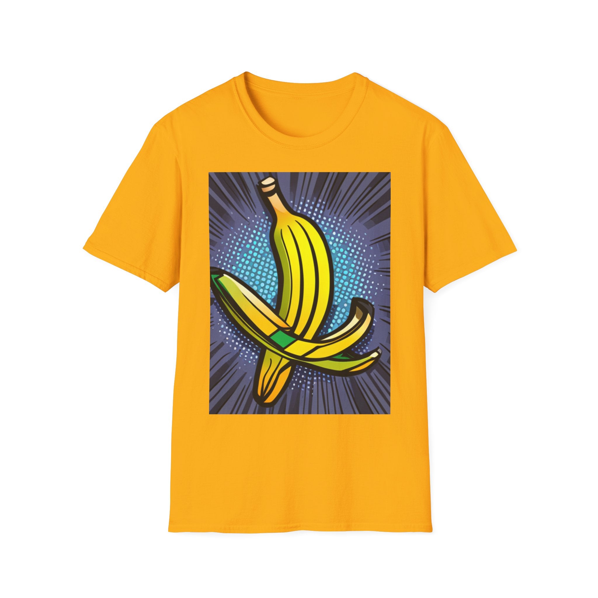 Camiseta unisex Softstyle de piel de plátano