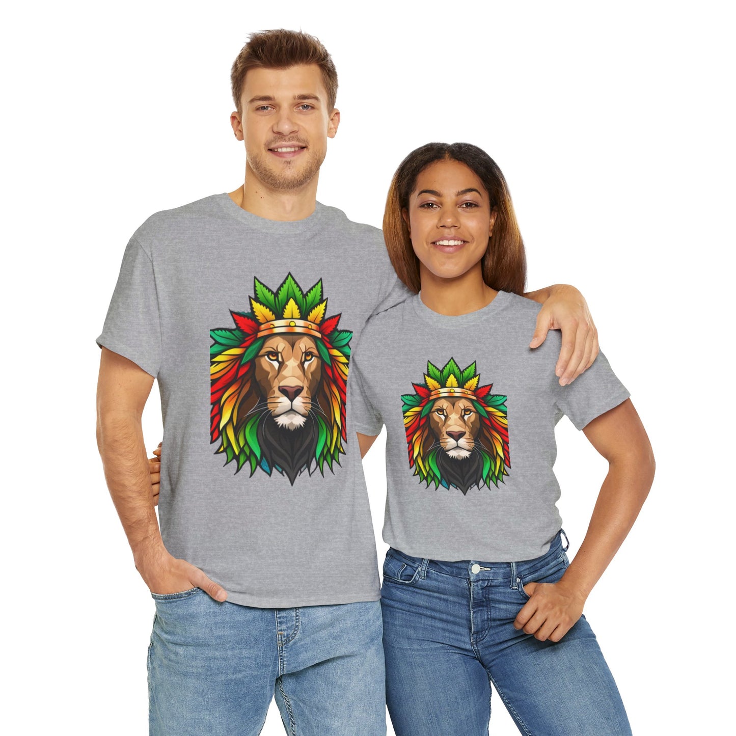 Camiseta Reggae Unisex de algodón pesado 