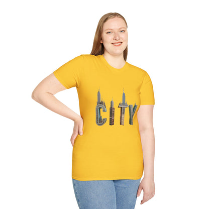 Unisex Softstyle  city t shirt