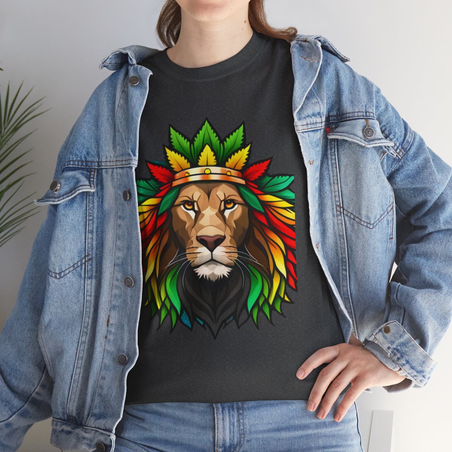 Camiseta Reggae Unisex de algodón pesado 