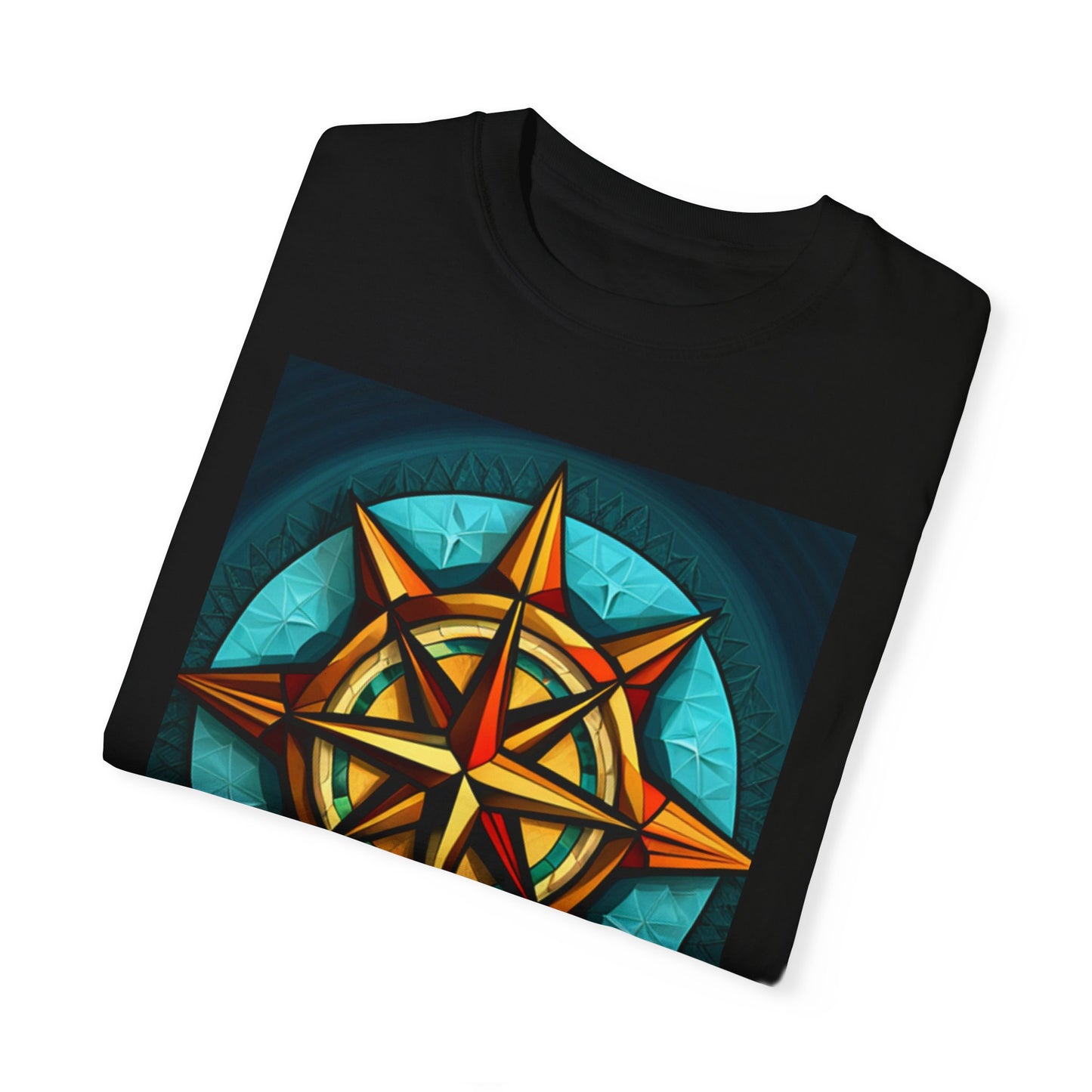 Calypso Compass Unisex Garment-Dyed T-shirt