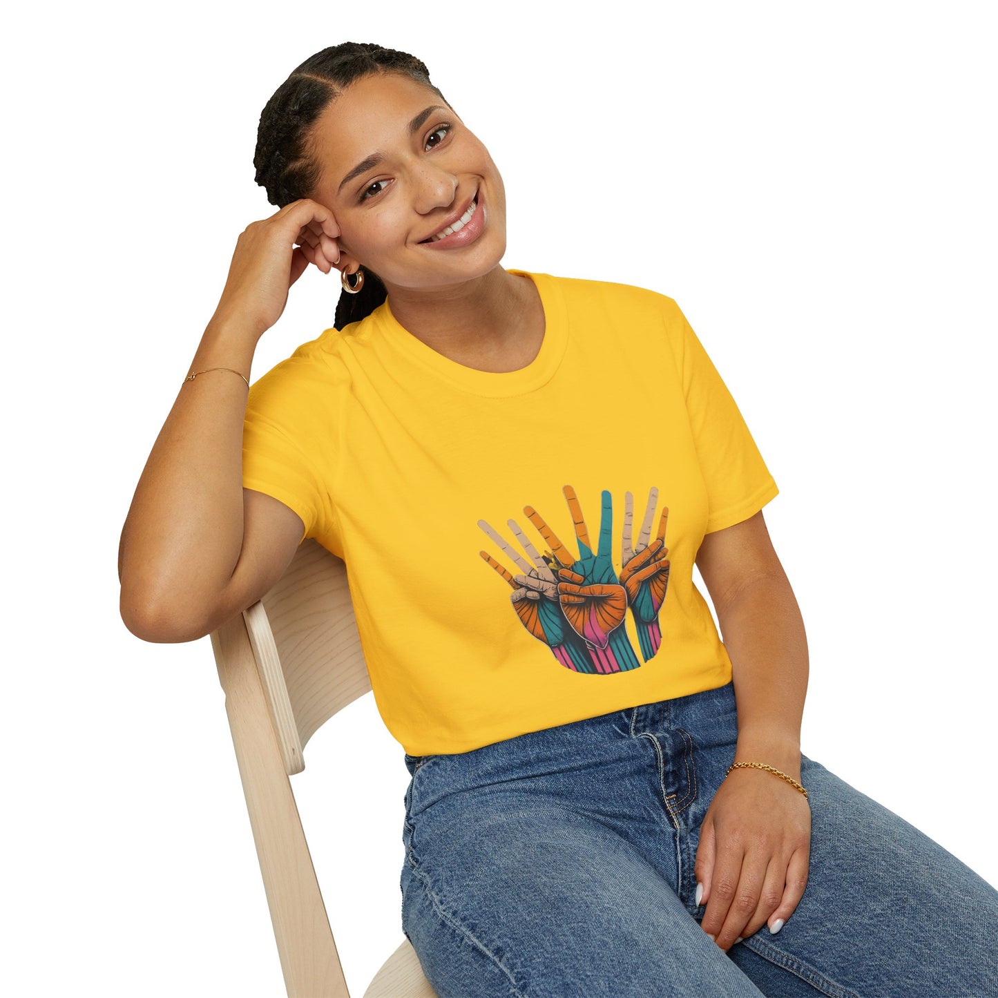 Finger Fun Unisex Softstyle T-Shirt