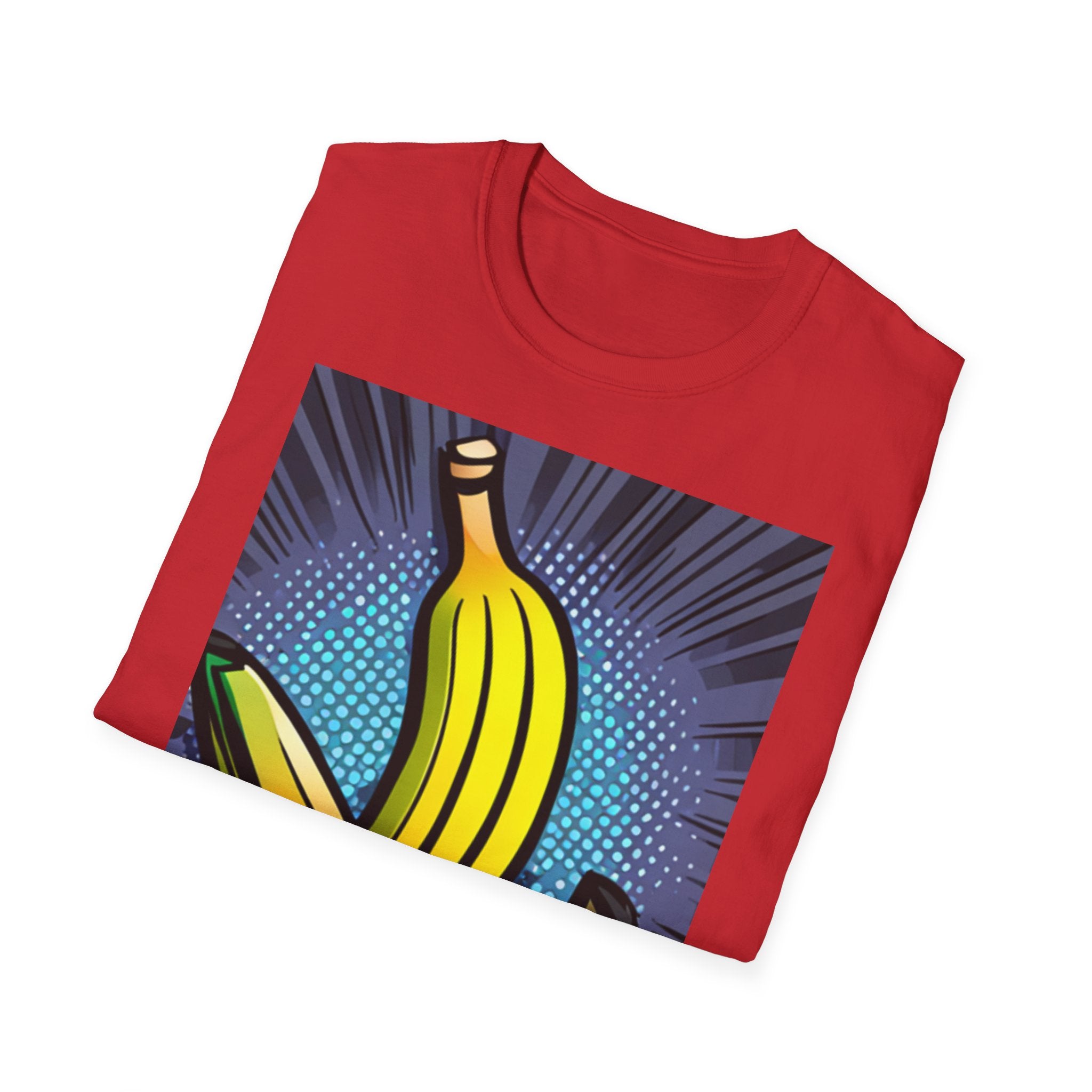 Camiseta unisex Softstyle de piel de plátano