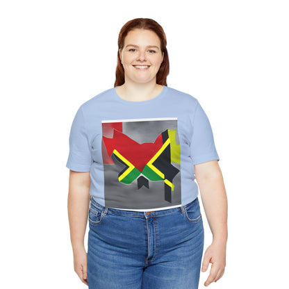 Camiseta de manga corta unisex Jersey para jamaicanos-canadienses