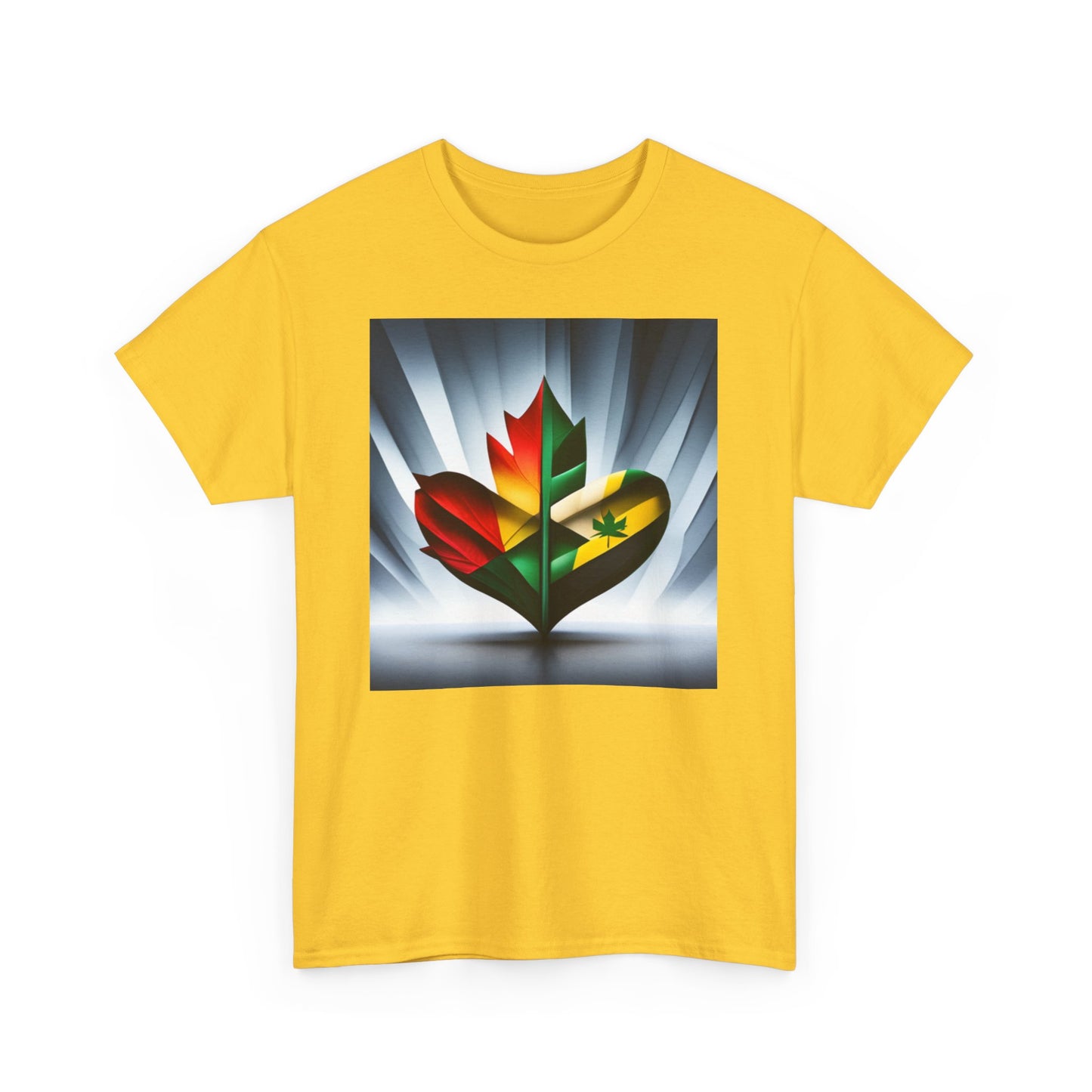 ¡Representa tu herencia con comodidad! 🇯🇲 Camiseta unisex de algodón pesado