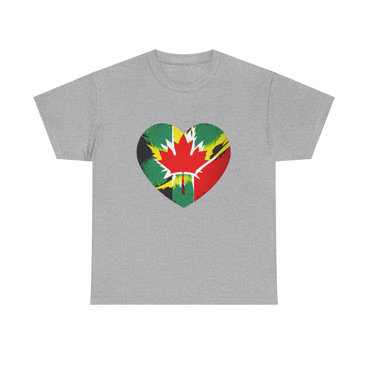 Jamaican-Canadian pride: Unisex Heavy Cotton Tee