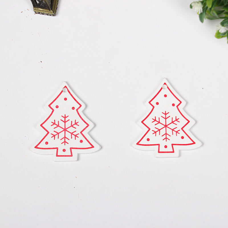 Creative wooden Christmas gift ornaments