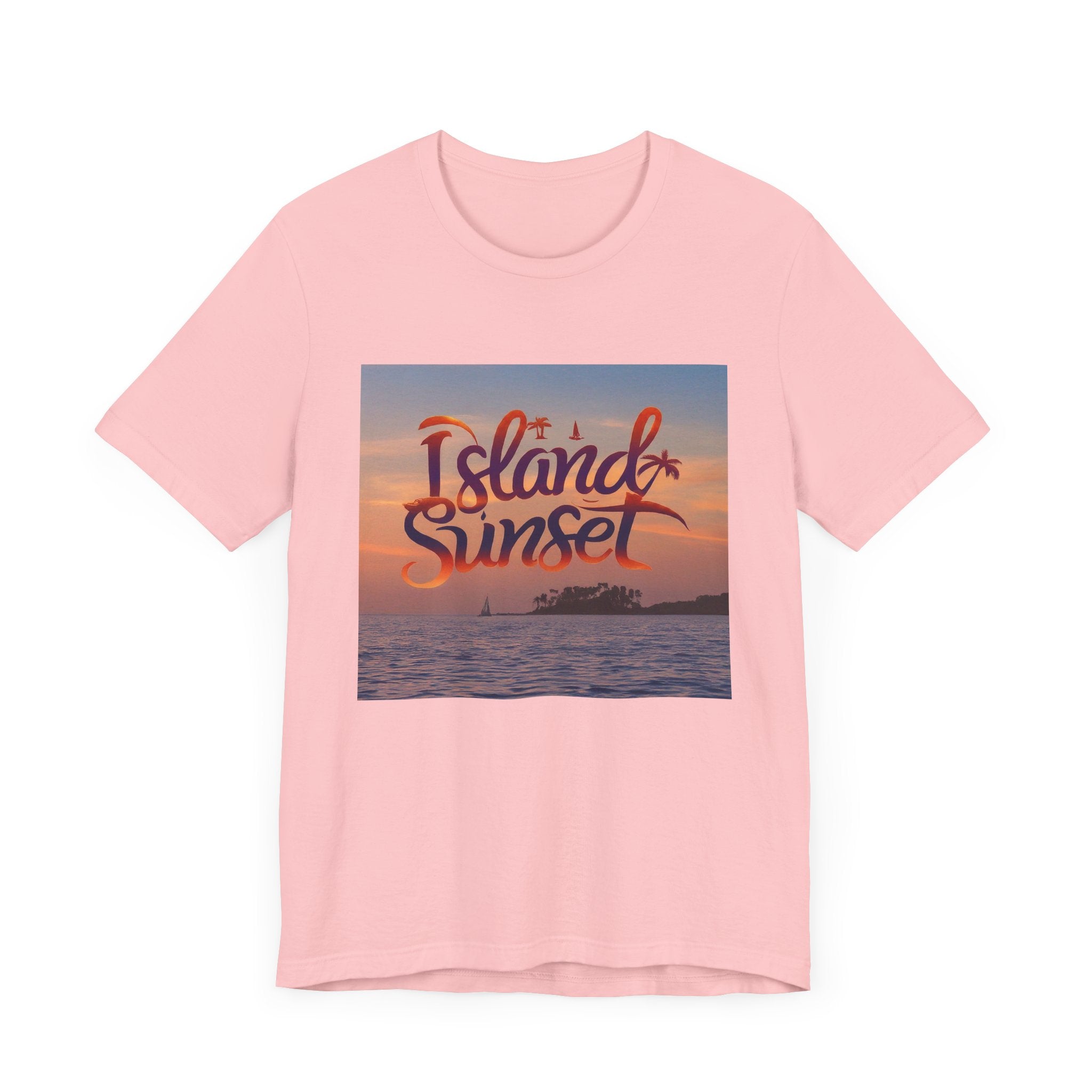Islands sunset Unisex Jersey Short Sleeve Tee
