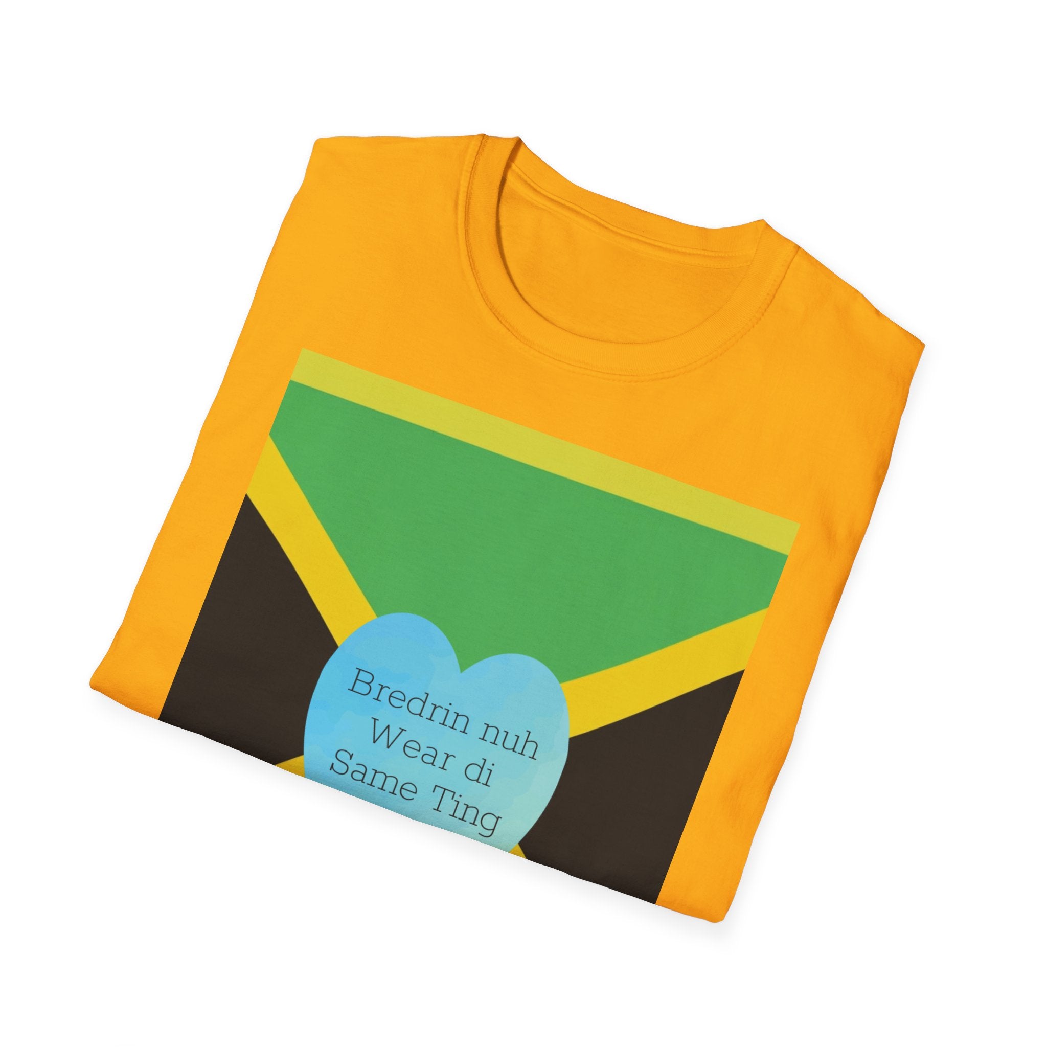Bredrin nuh Wear di Same Ting Camiseta unisex de estilo suave