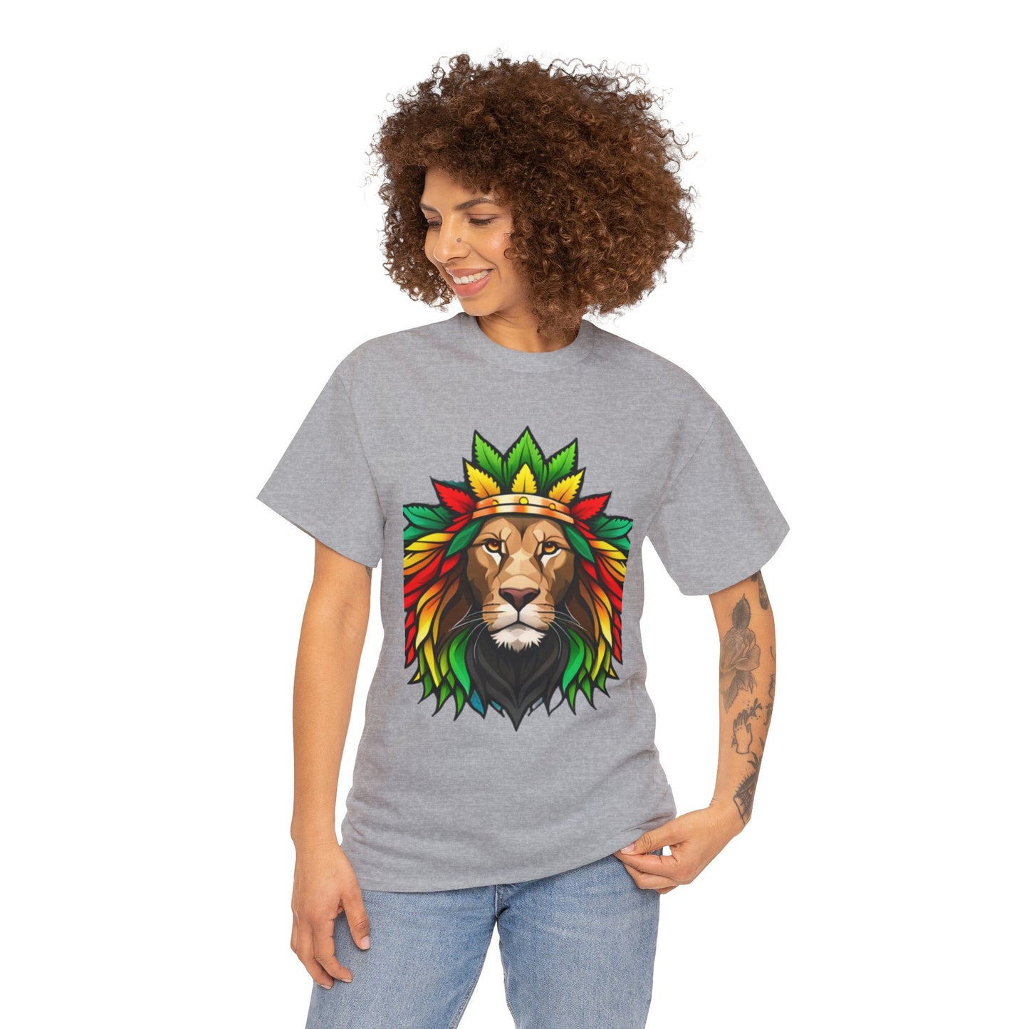 Camiseta Reggae Unisex de algodón pesado 