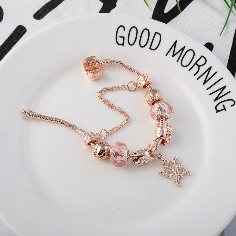 Fashion Love Bracelet | Delicate Rose Gold Jewelry
