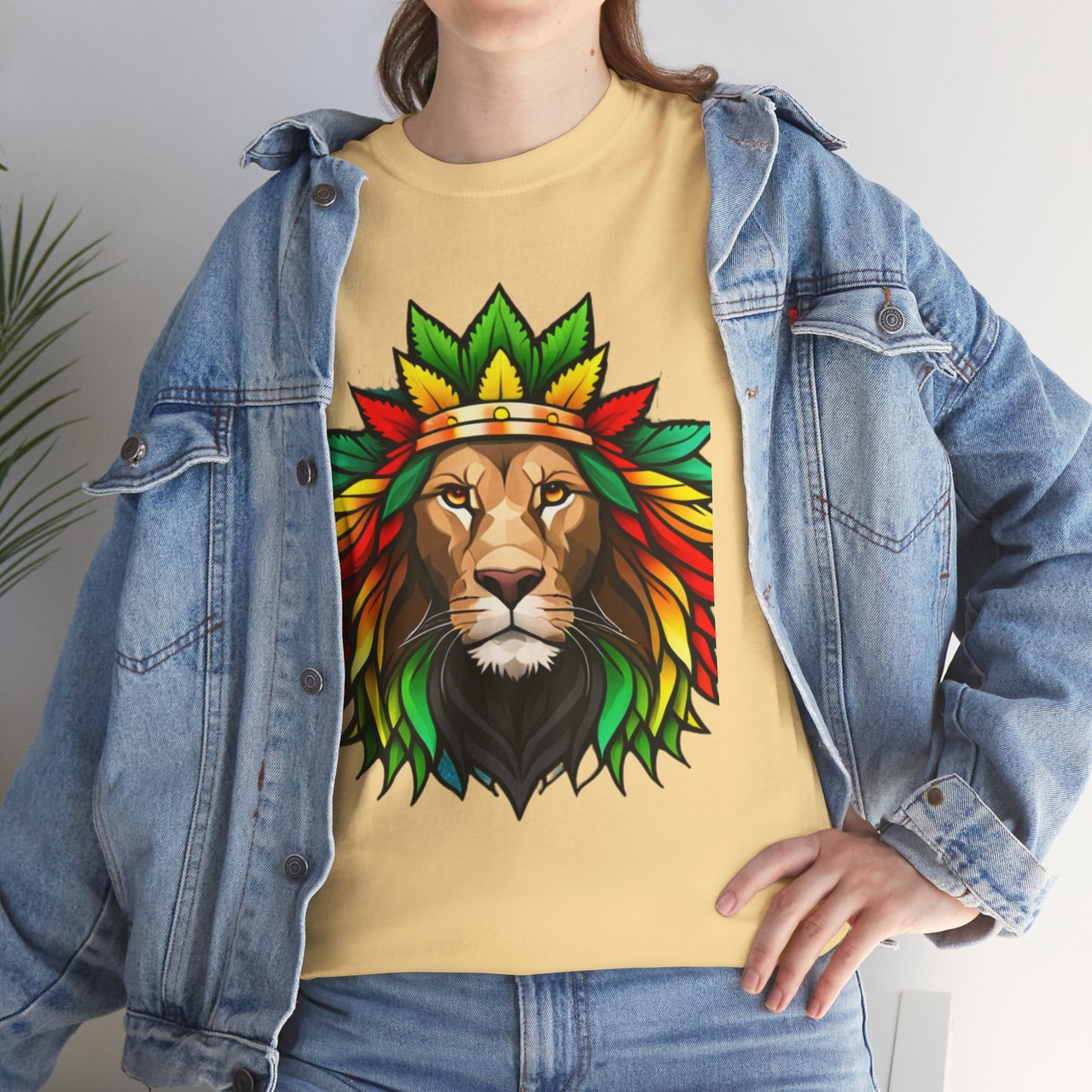 Camiseta Reggae Unisex de algodón pesado 