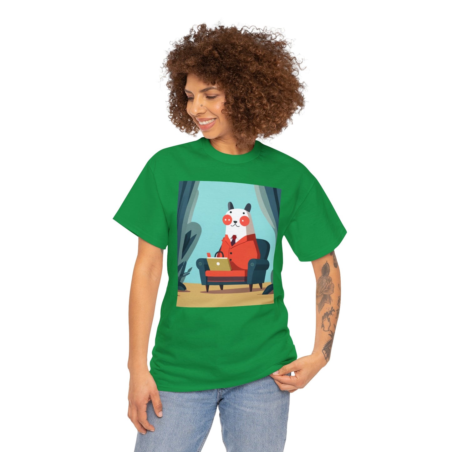 Camiseta unisex de algodón pesado