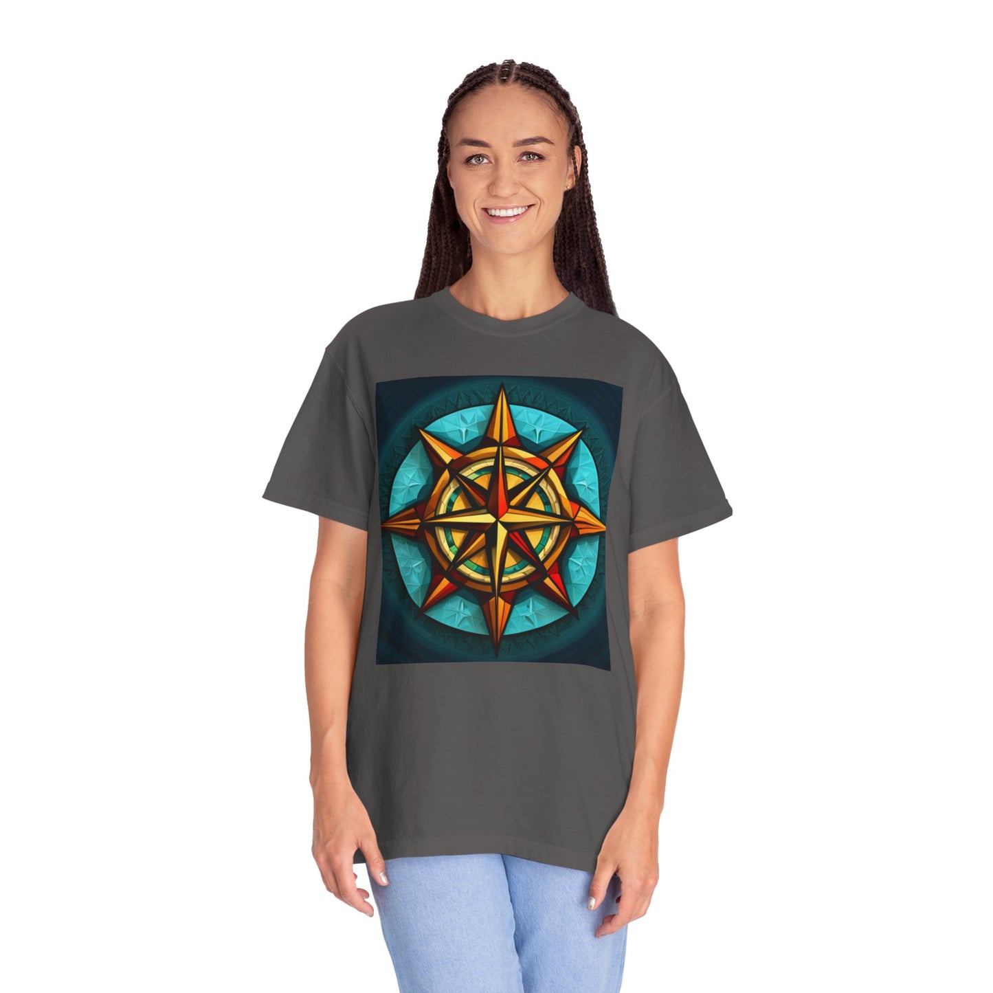 Calypso Compass Unisex Garment-Dyed T-shirt