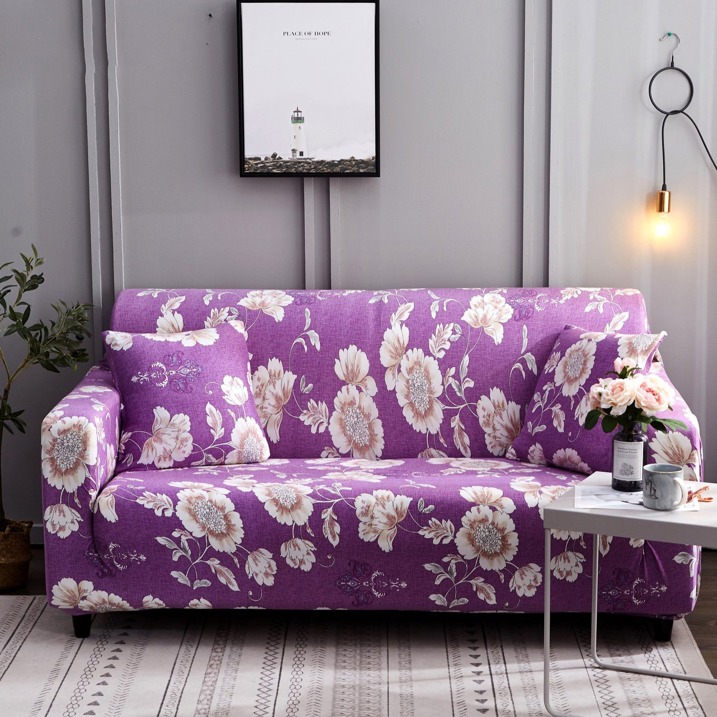 Cross-Border Stretch Sofa Cover Cross-Border Sofa Cover Tight-Packed Cushion Cover Wholesale