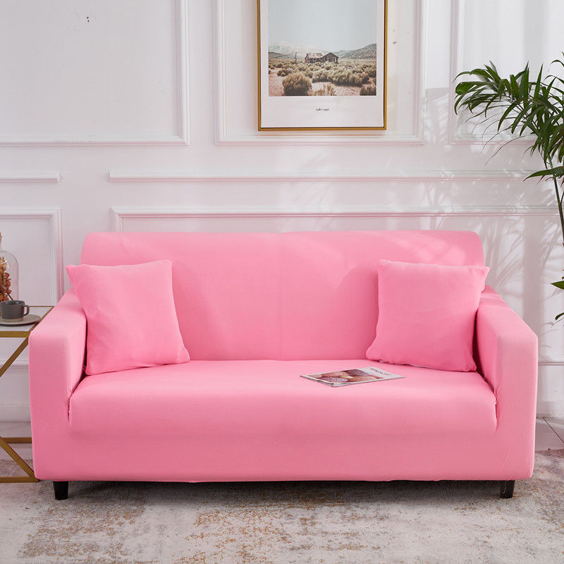 Pure Color Stretch Sofa Cover All-Inclusive Universal Sofa Cover Sofa Cushion Fabric