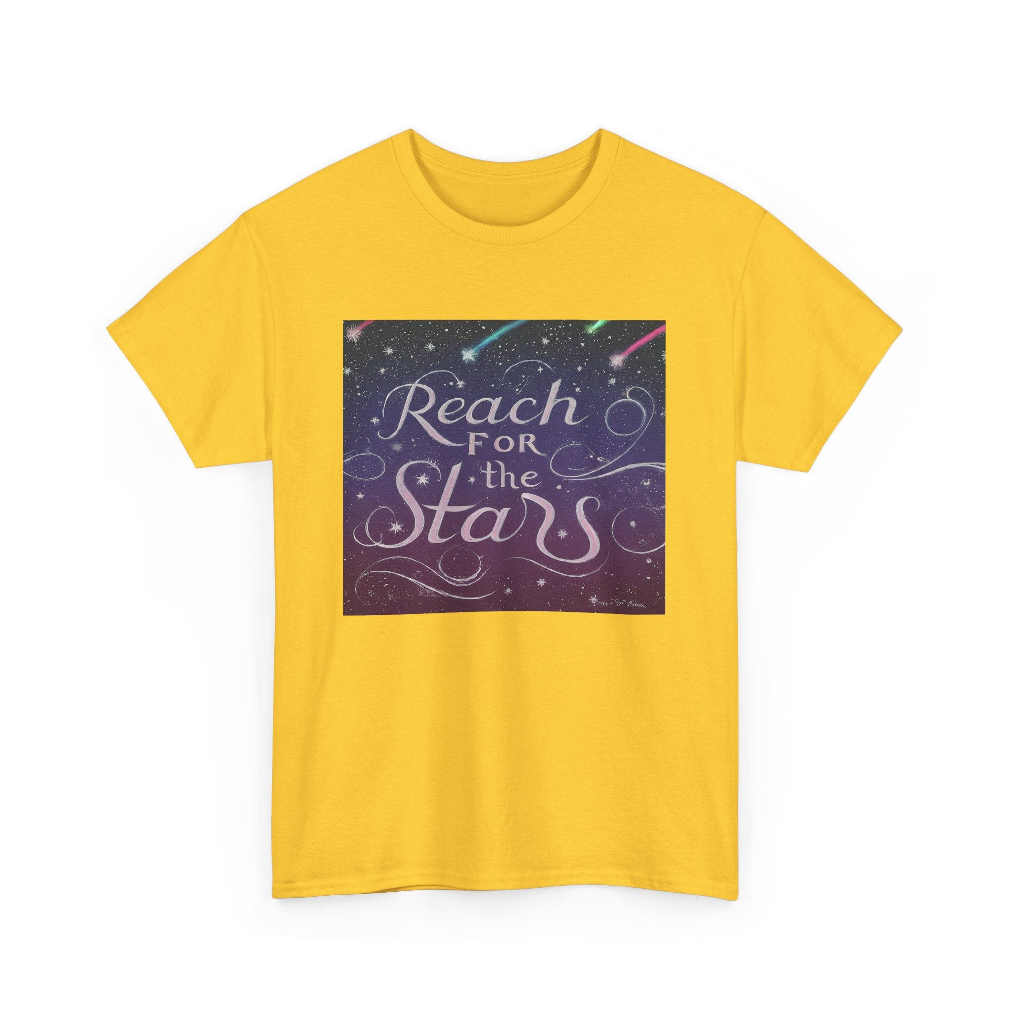 Unisex Heavy Cotton  reach for the star Tee