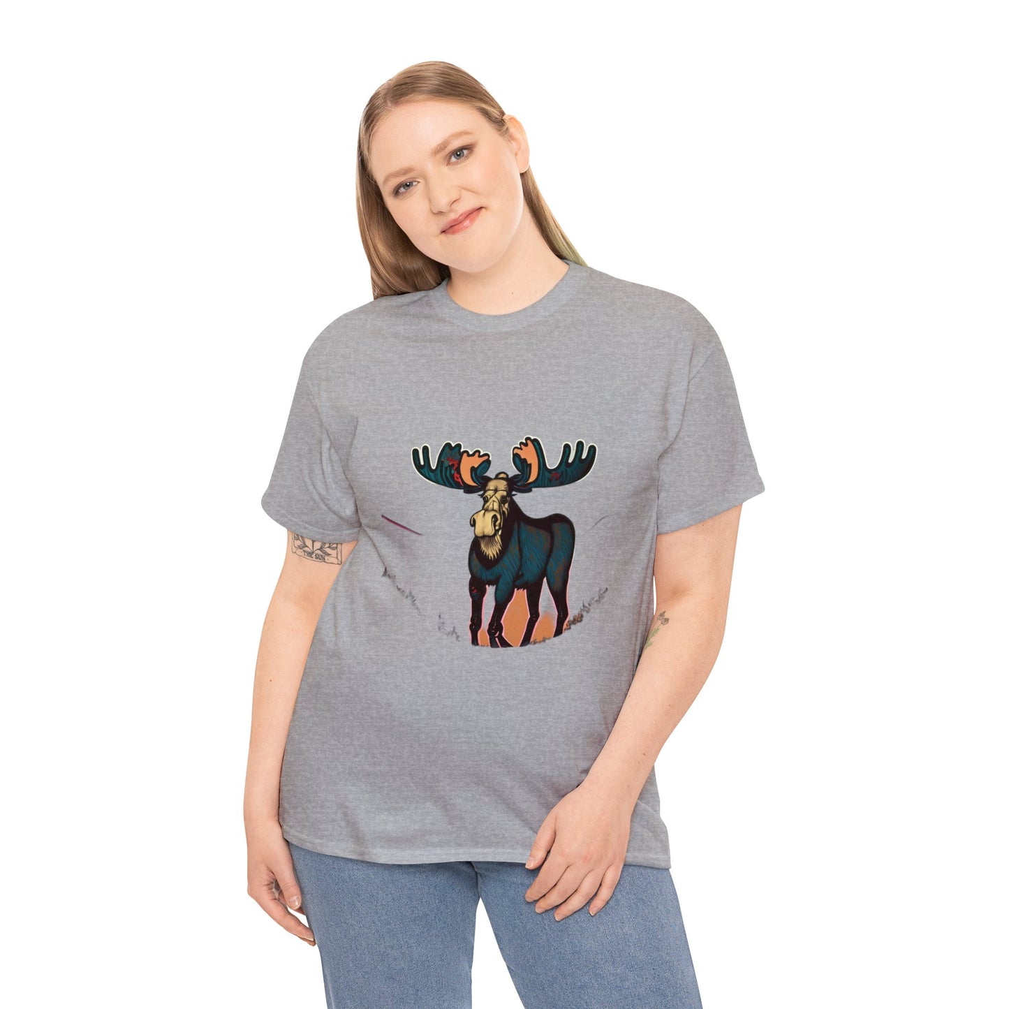 Camiseta unisex de algodón pesado