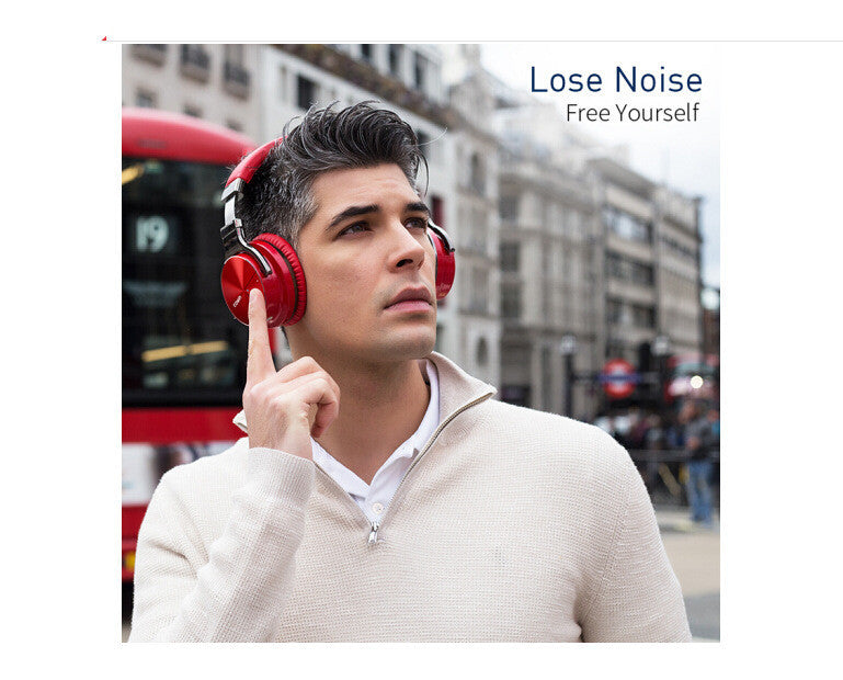 Active Noise Cancelling Bluetooth Headset - Crystal Clear Sound