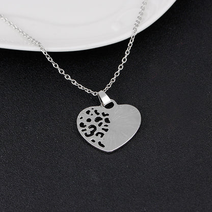 Heart Letter Pendant Necklaces Mother And Daughter Love Forever Hollow Mother's Day Gift Chain Necklace Choker Jewelry