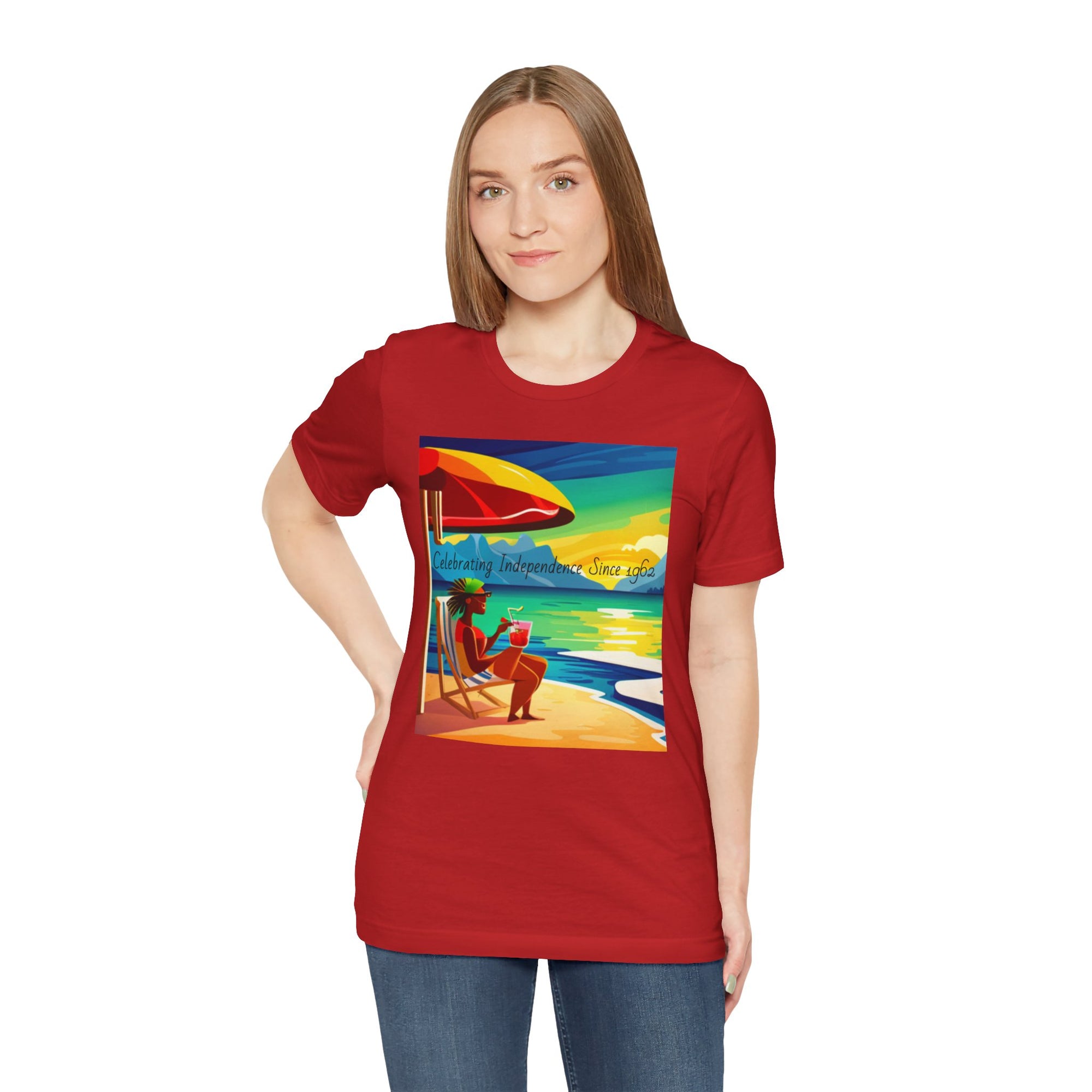 1962 Camiseta de manga corta unisex Jersey