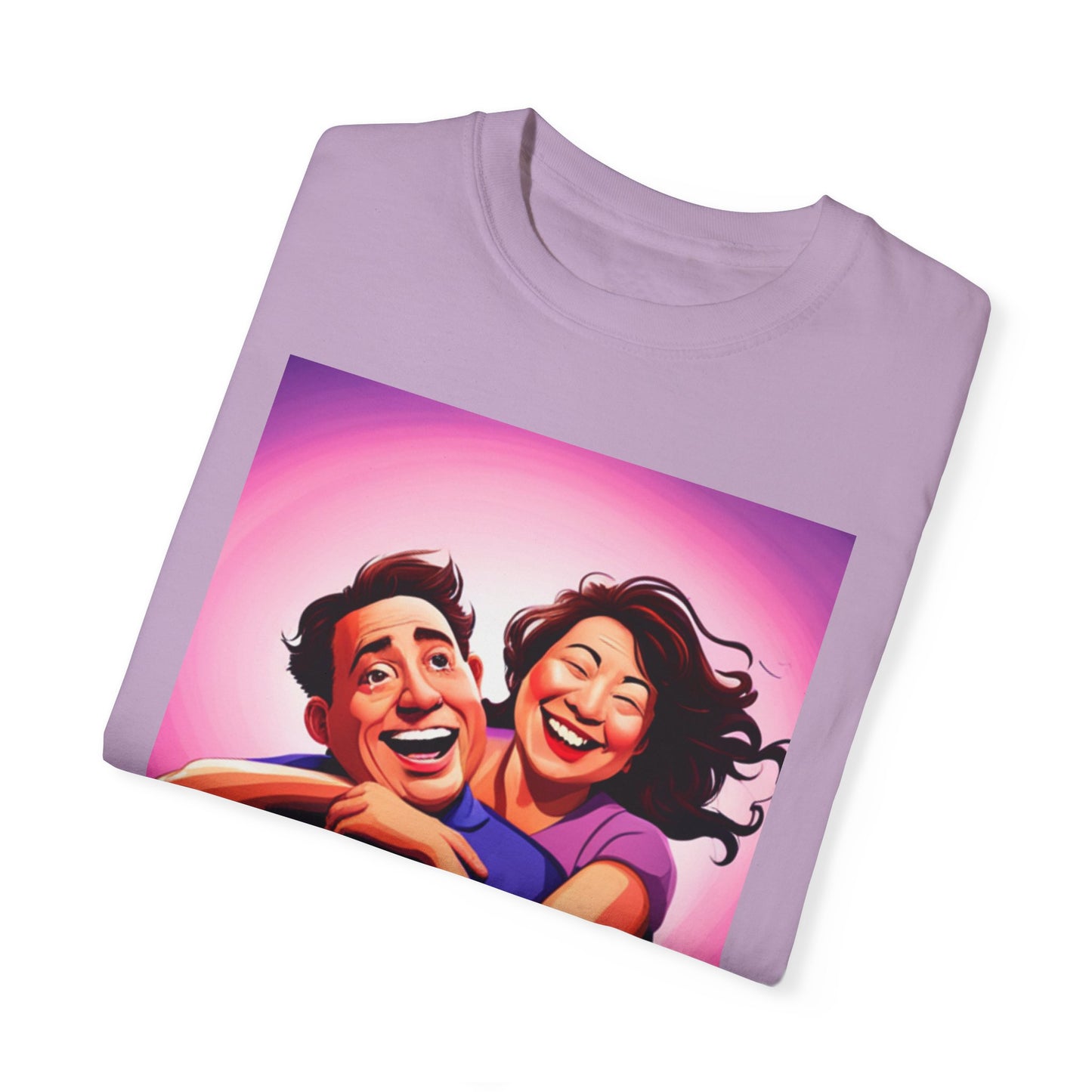 Camiseta unisex teñida en prenda