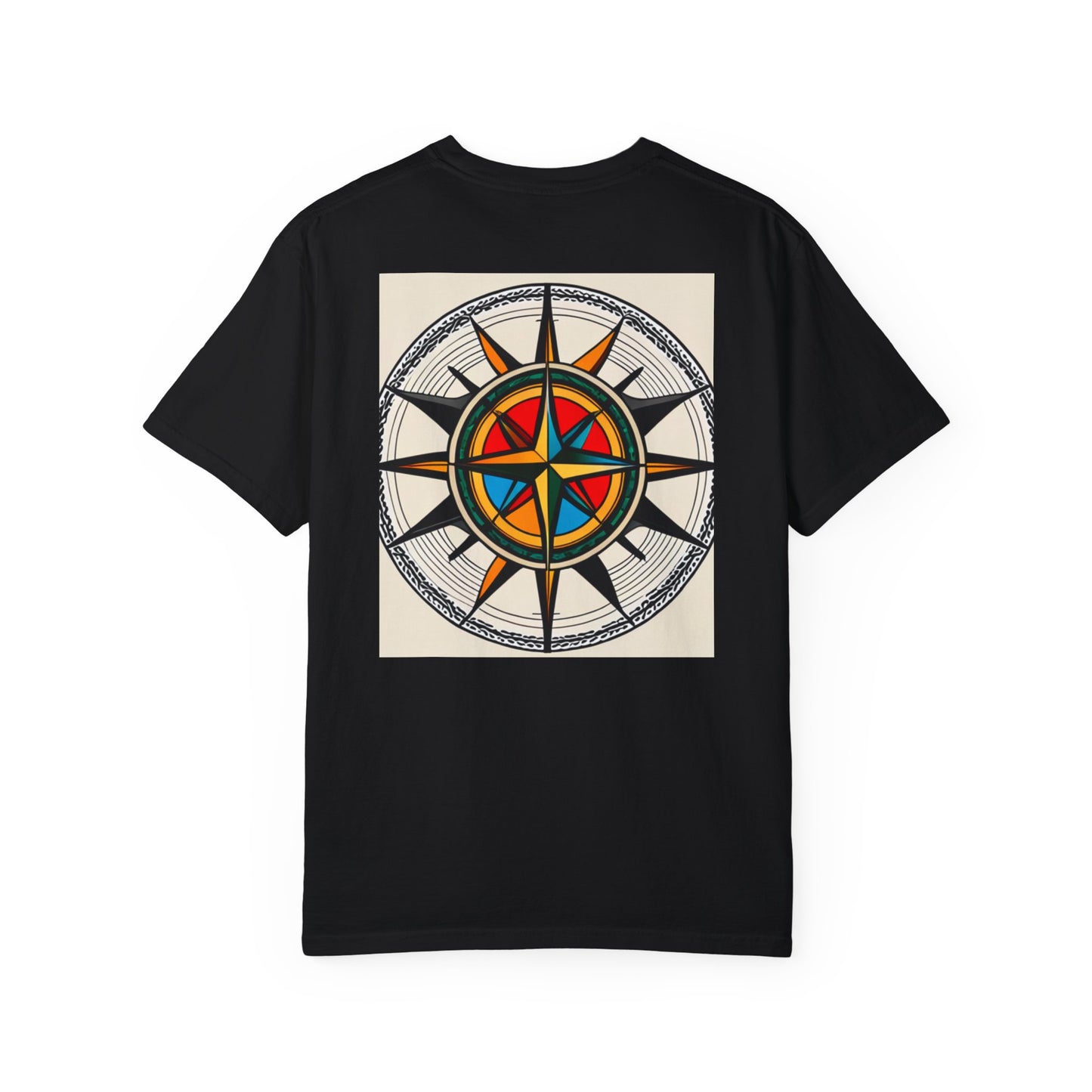 Calypso Compass Unisex Garment-Dyed T-shirt