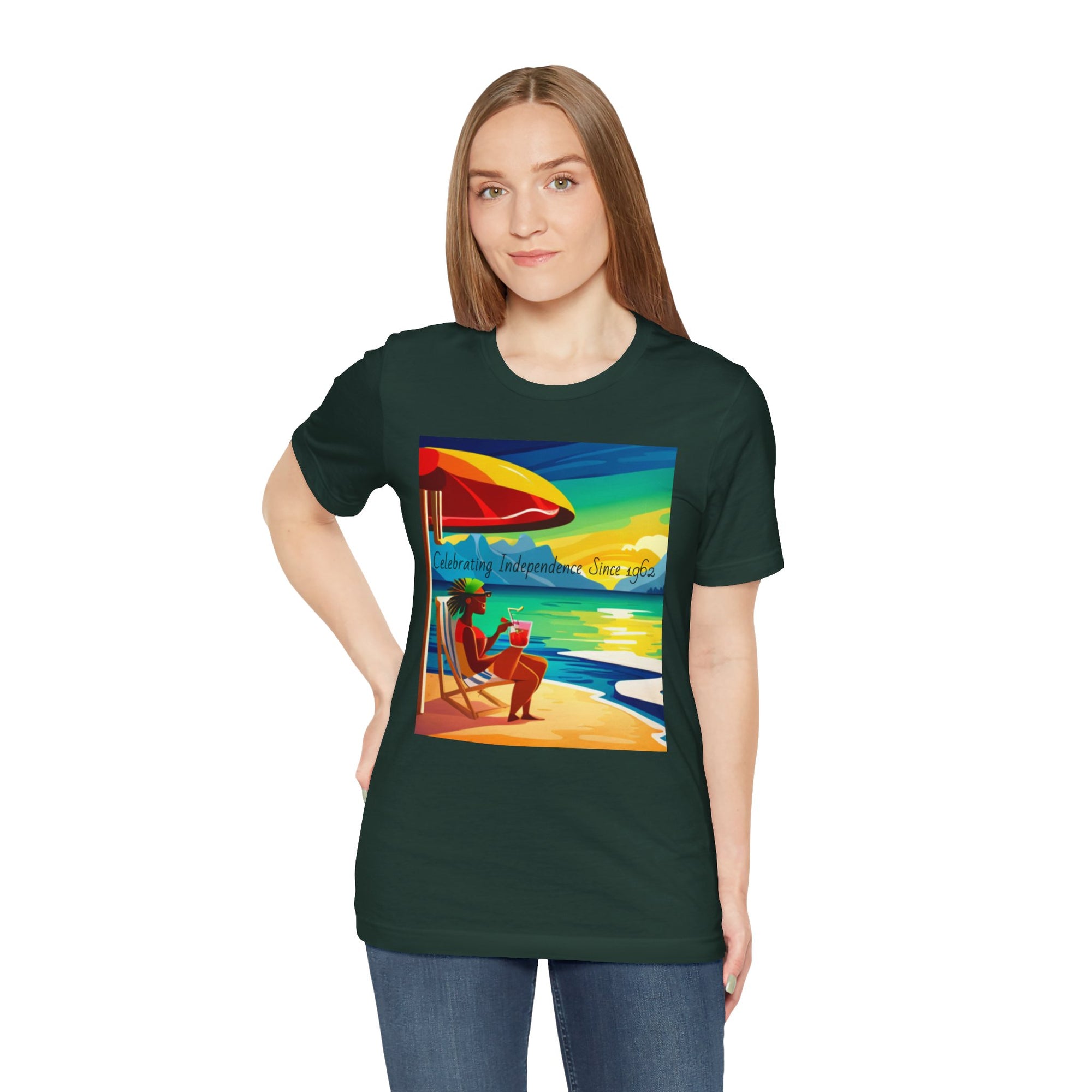 1962 Camiseta de manga corta unisex Jersey