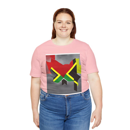 Camiseta de manga corta unisex Jersey para jamaicanos-canadienses