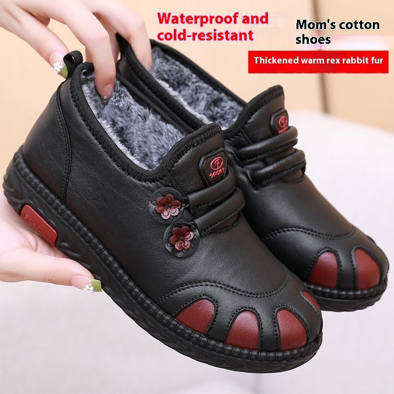 Winter Plus Velvet Warm Shoes Women