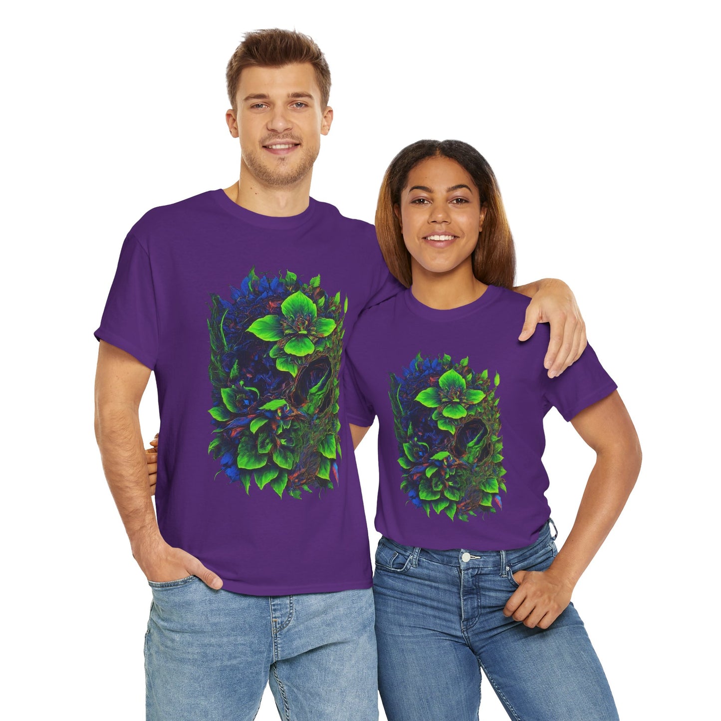 bouquet of flowers Unisex Heavy Cotton Tee