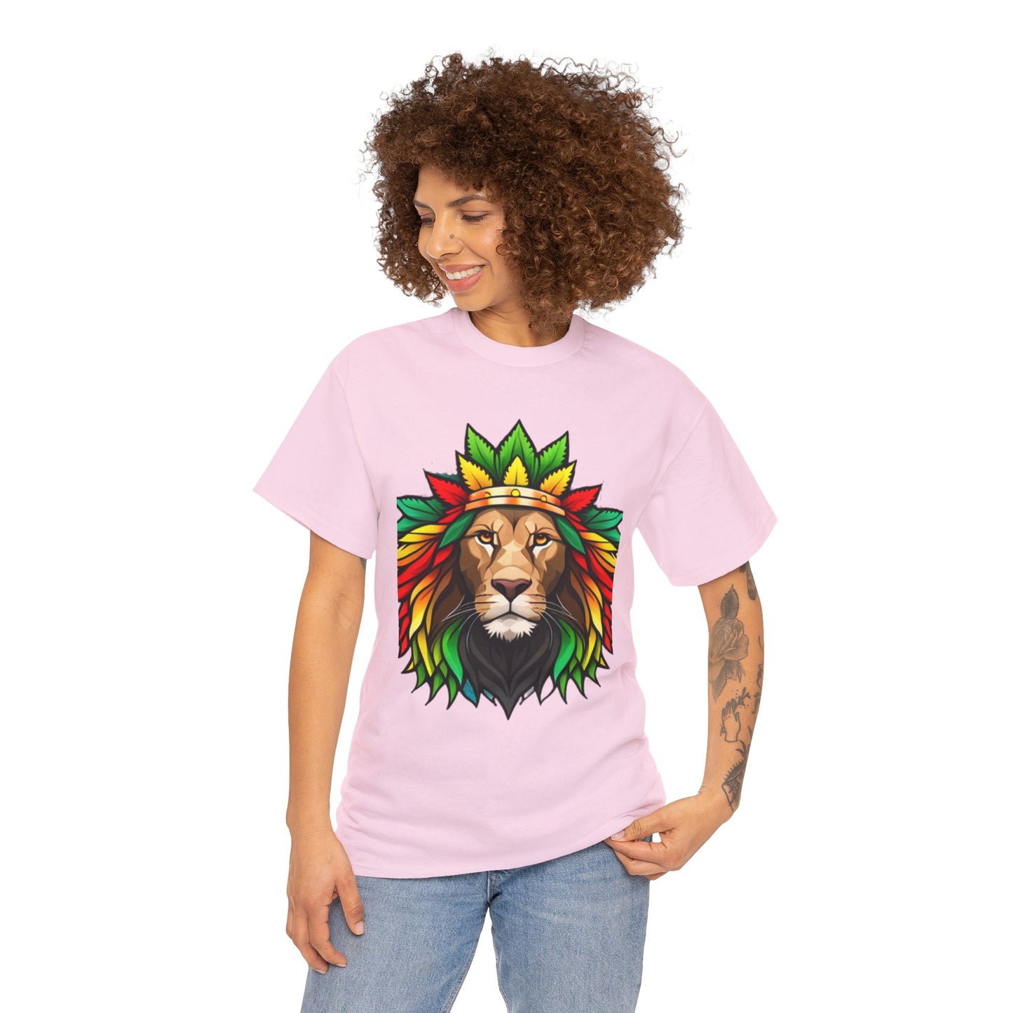 Camiseta Reggae Unisex de algodón pesado 