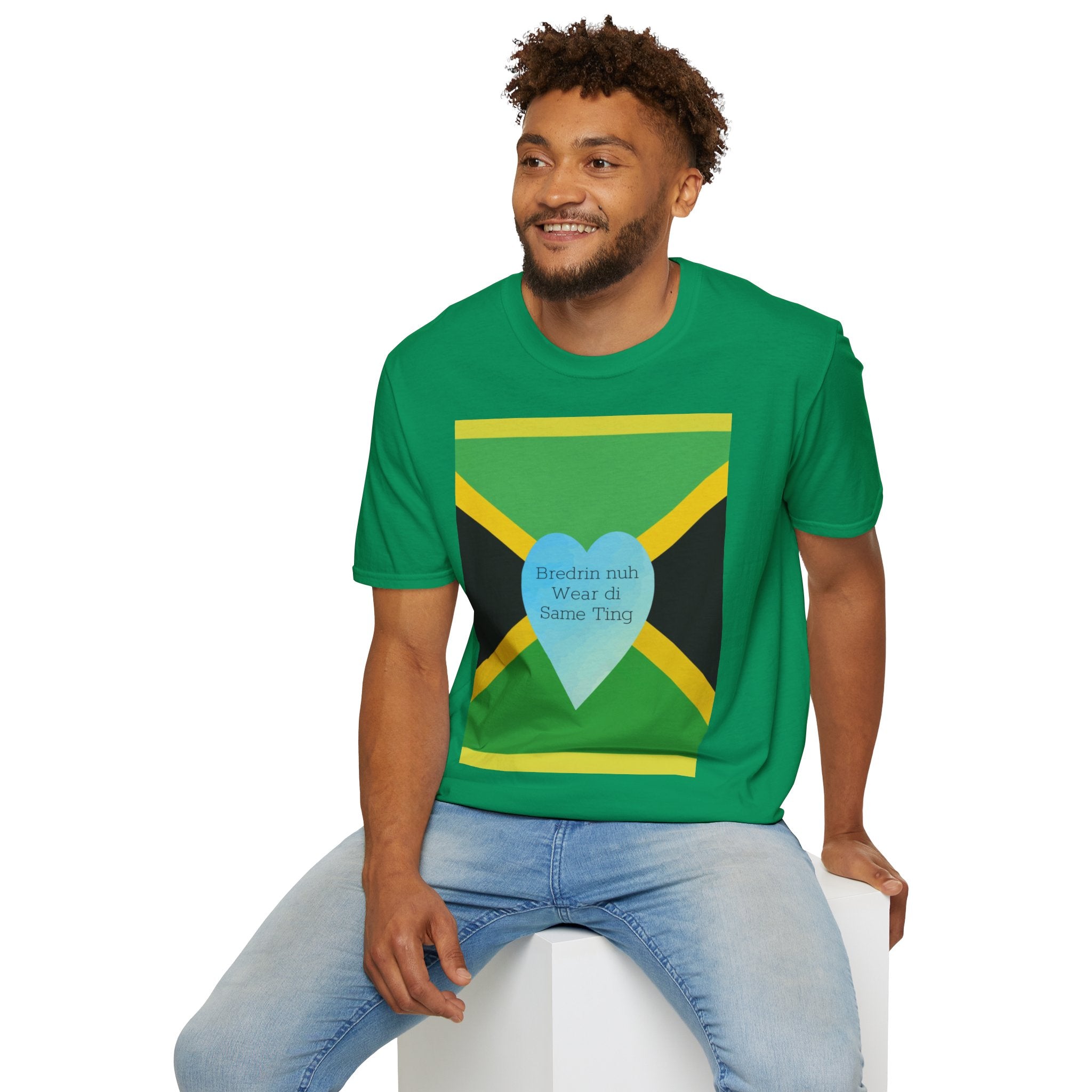 Bredrin nuh Wear di Same Ting Camiseta unisex de estilo suave