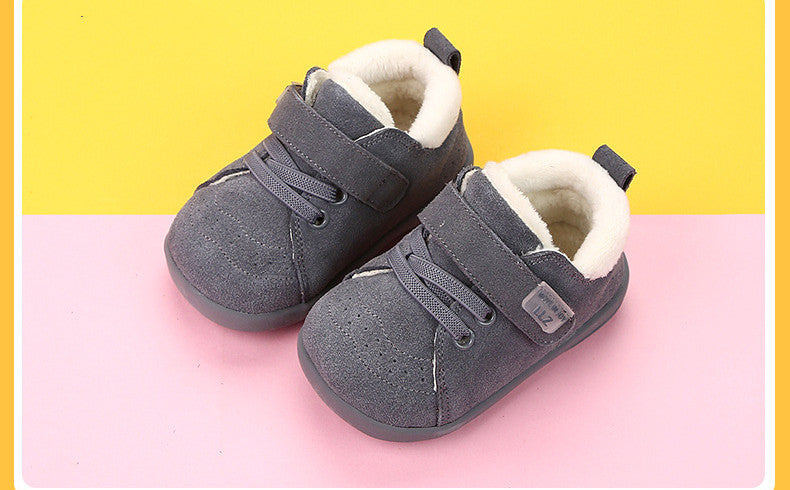 Winter baby soft bottom shoes