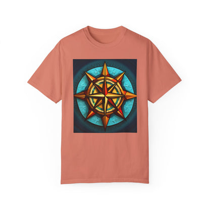 Calypso Compass Unisex Garment-Dyed T-shirt