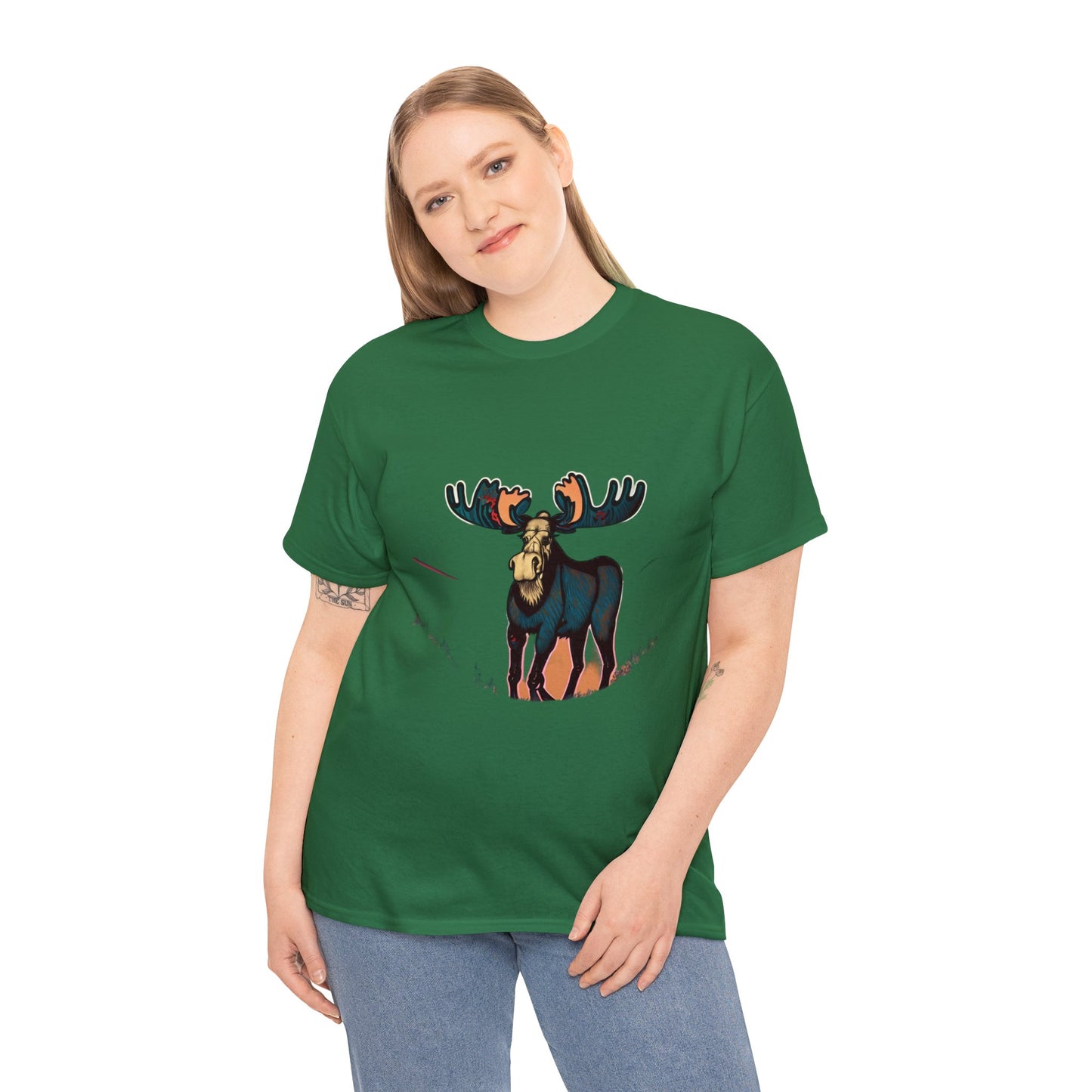 Camiseta unisex de algodón pesado